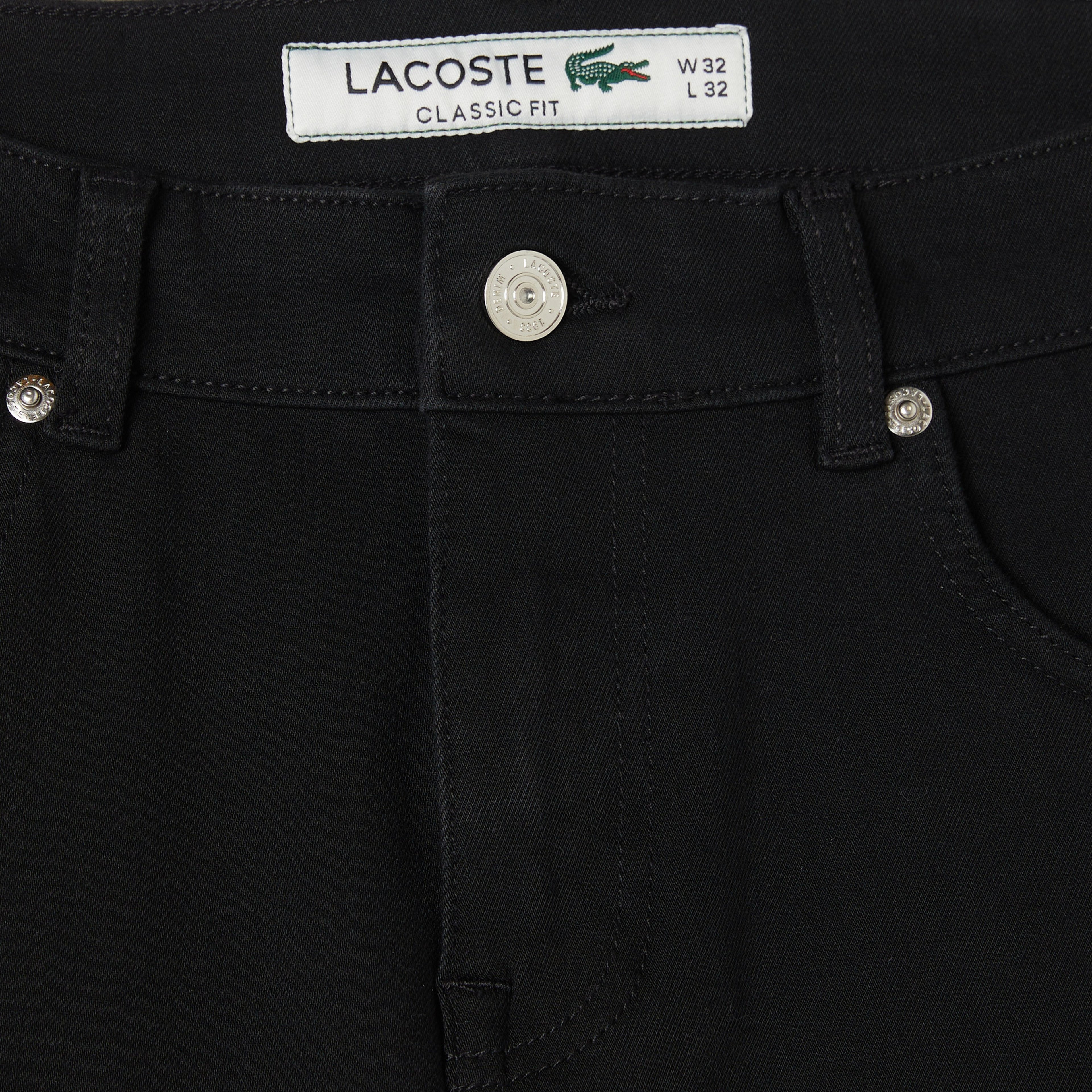 Erkek Regular Fit Siyah Jean Pantolon