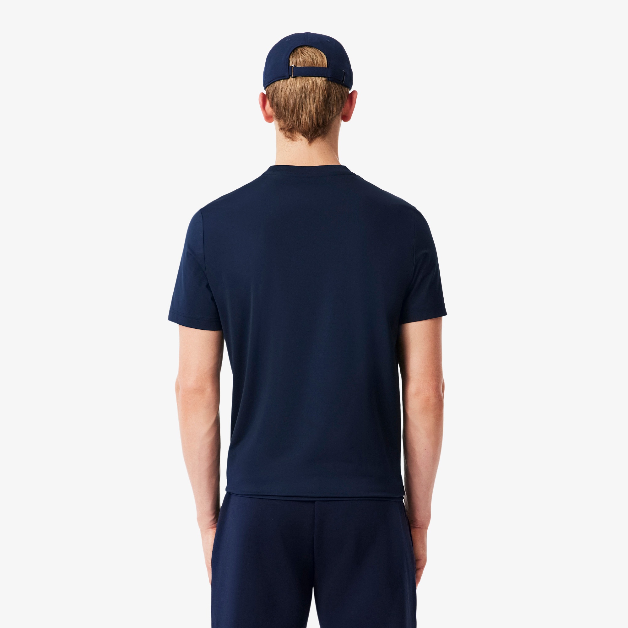 Erkek Regular Fit Bisiklet Yaka Lacivert T-Shirt