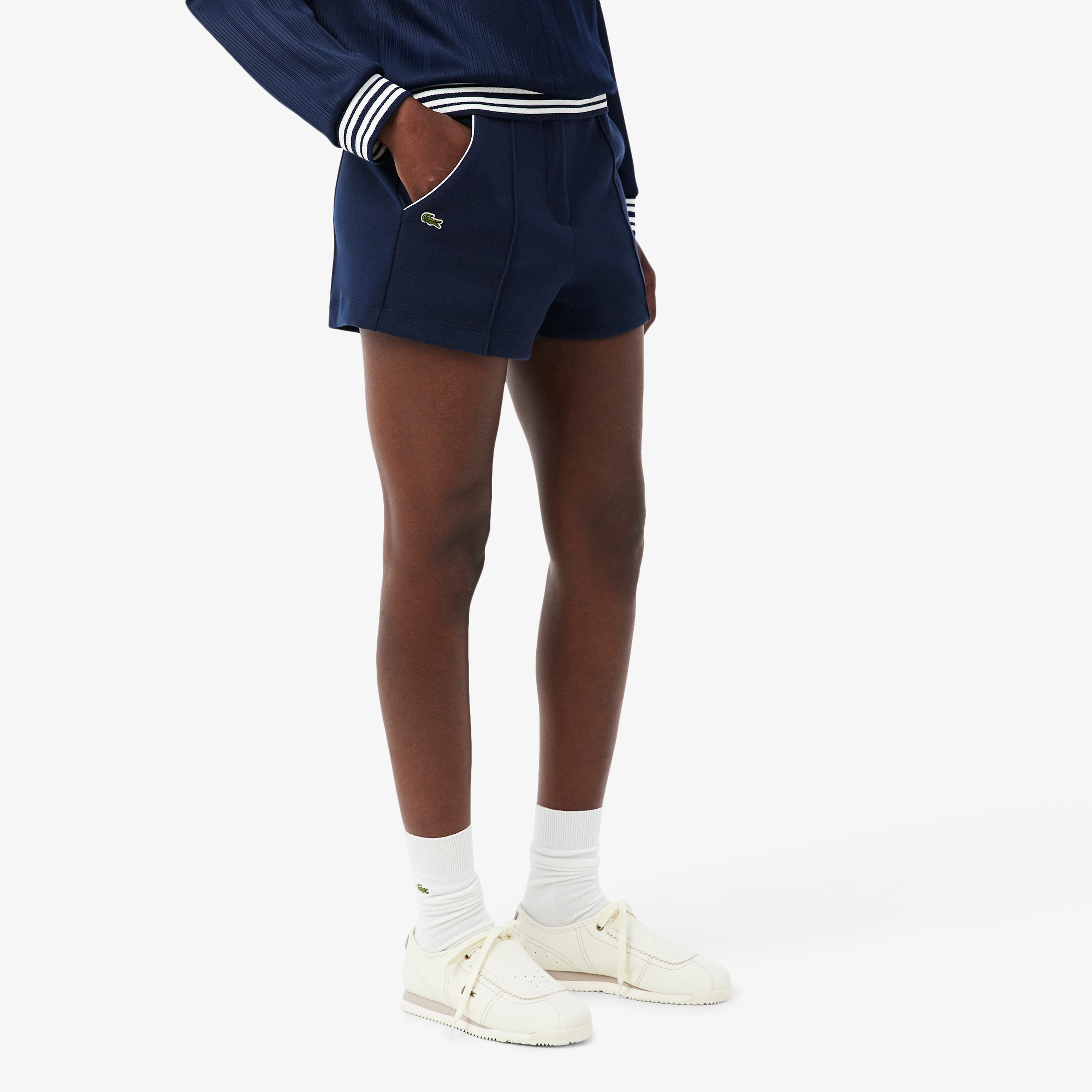 Kadın Organik Pamuk Lacivert Şort Kadın Organik Pamuk Lacivert Şort