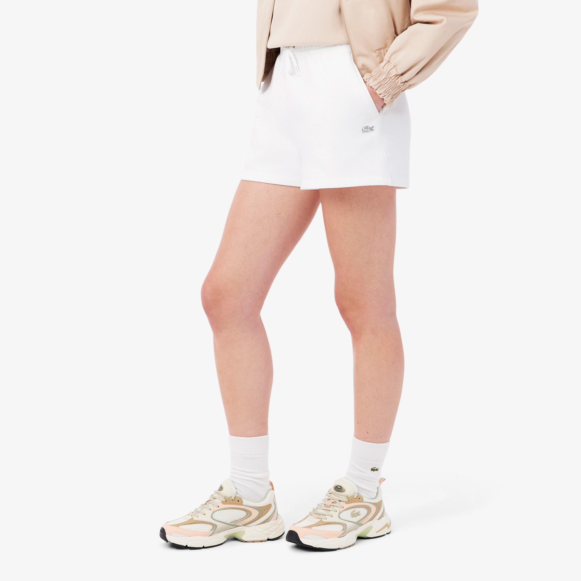 Kadın Organik Pamuk Beyaz Şort