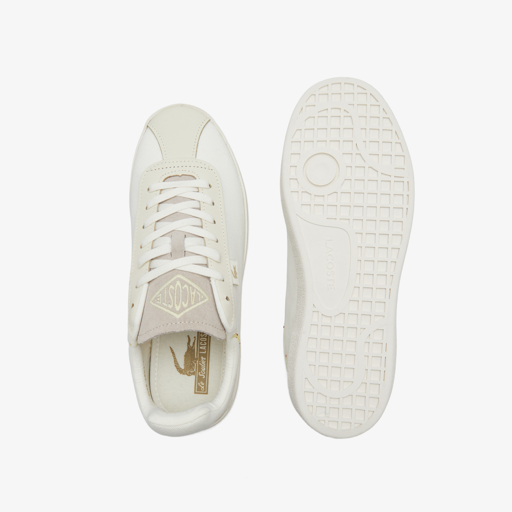 Lacoste Baseshot Kadın Beyaz Sneaker görsel 4