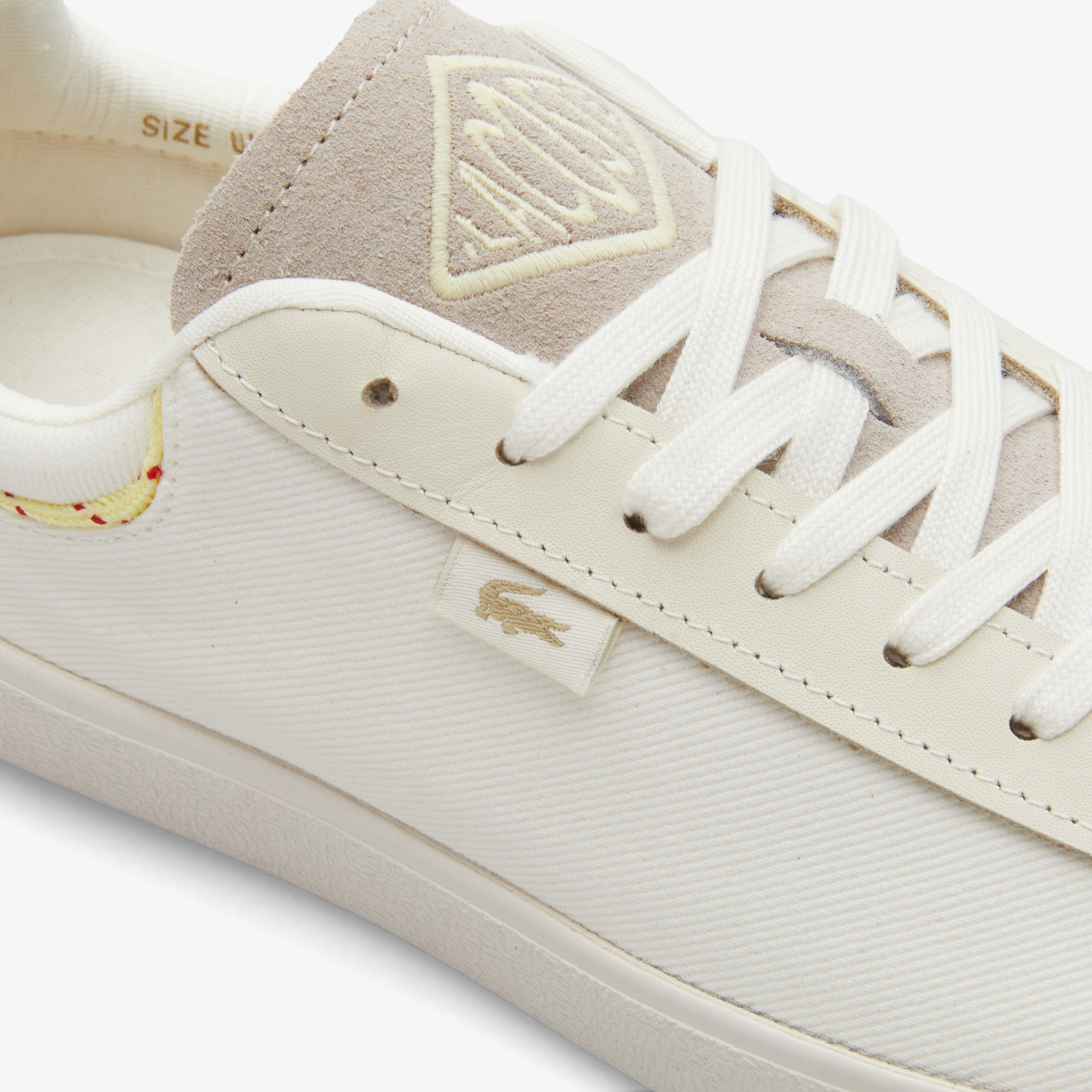 Lacoste Baseshot Kadın Beyaz Sneaker görsel 6