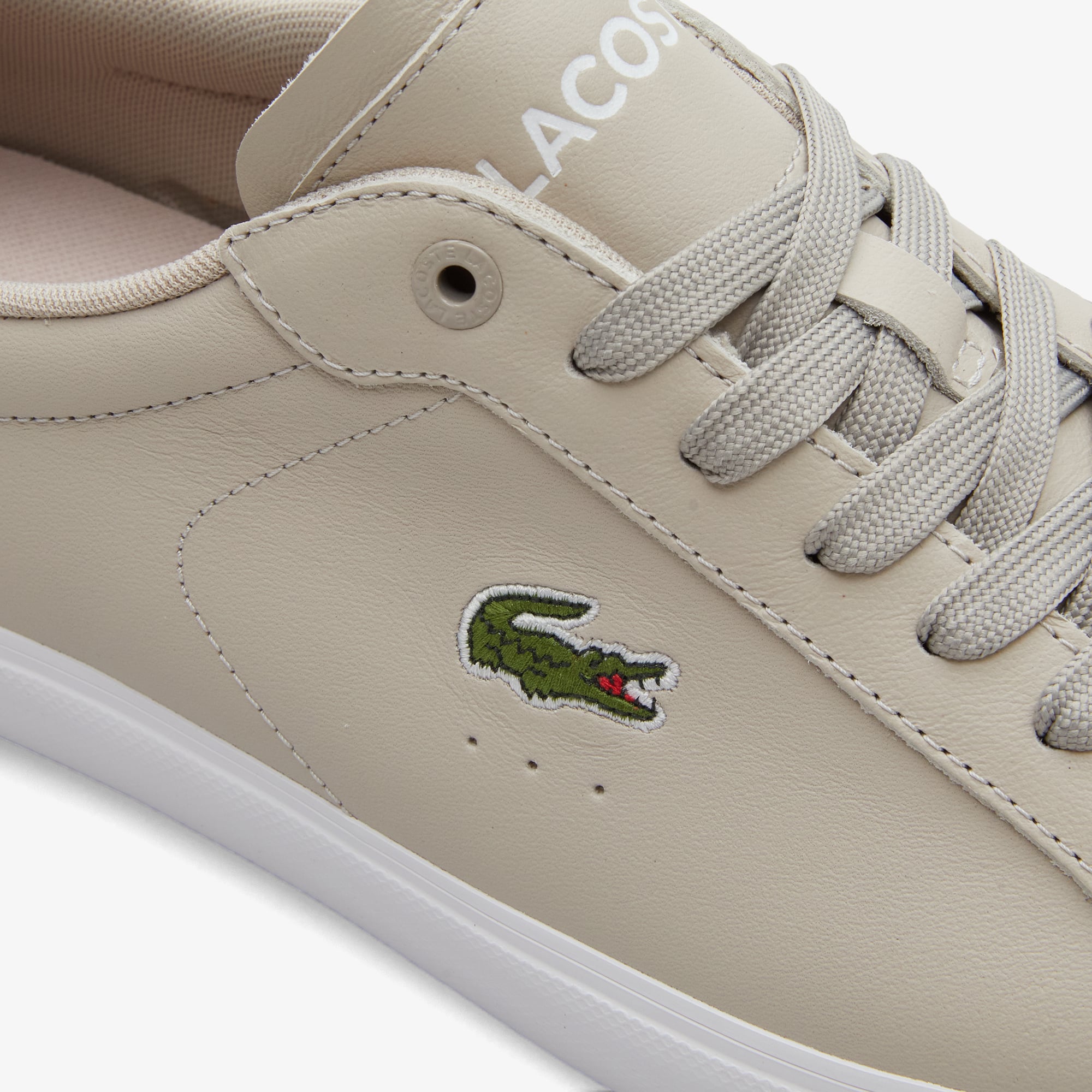 Lacoste Powercourt Erkek Bej Sneaker görsel 6