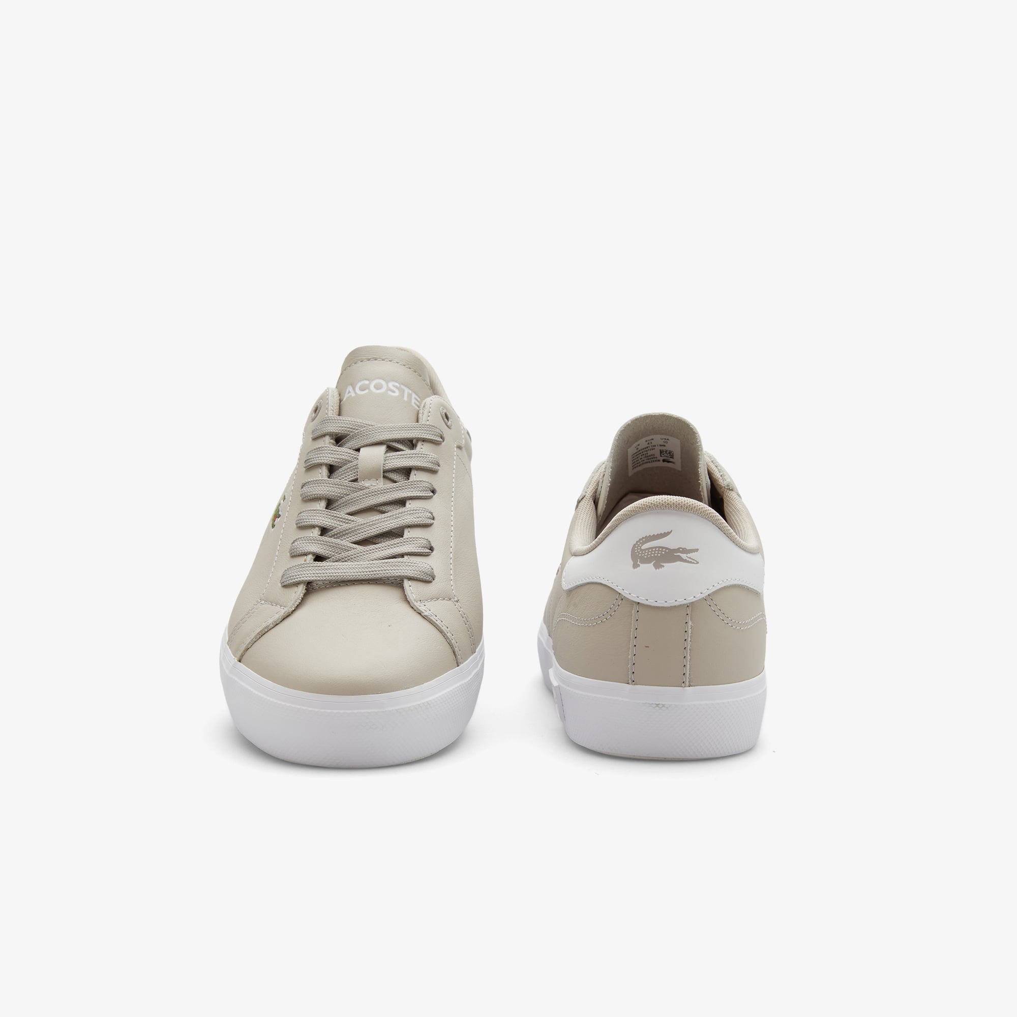 Lacoste Powercourt Erkek Bej Sneaker görsel 5