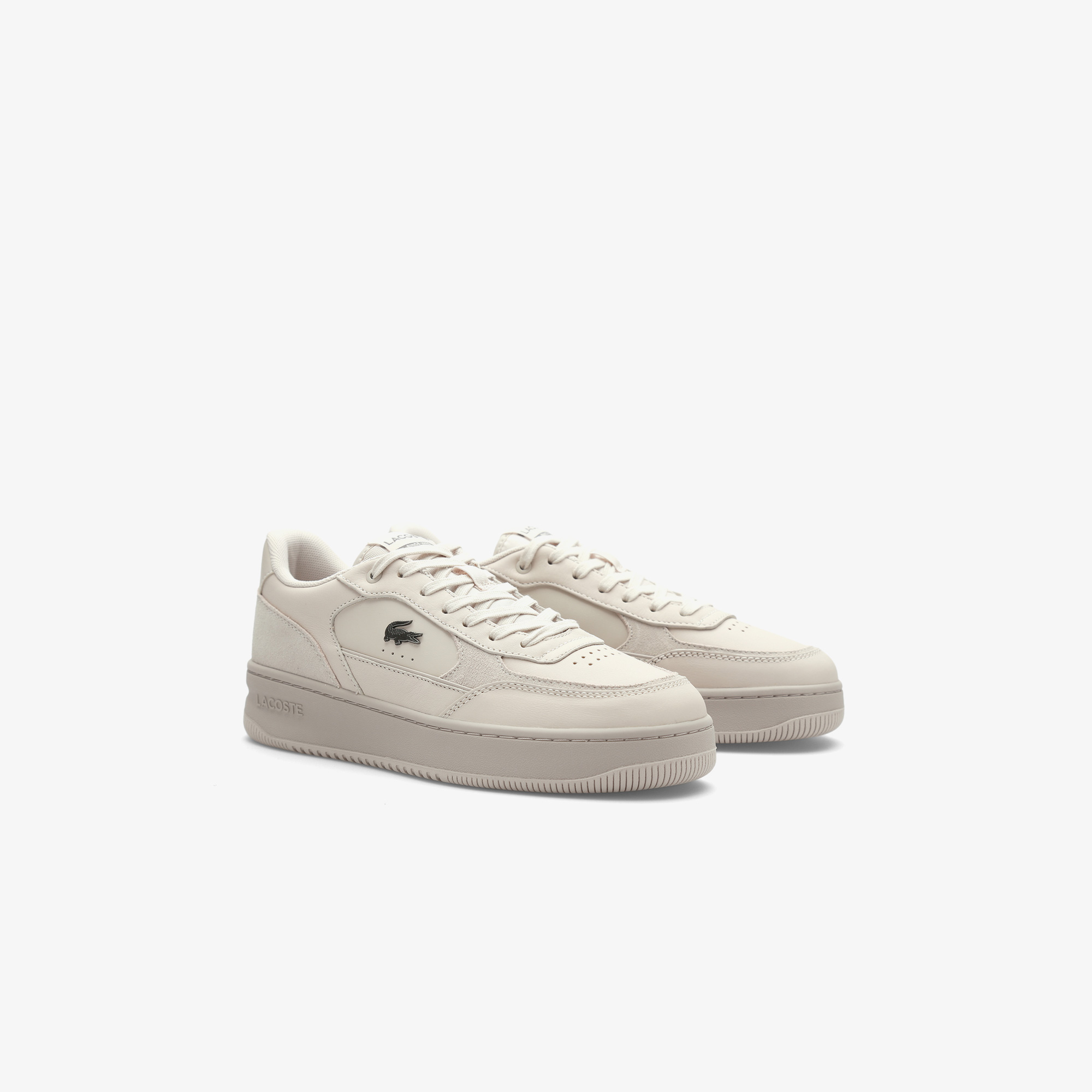 Lacoste L001 Ace Erkek Gri Sneaker görsel 2