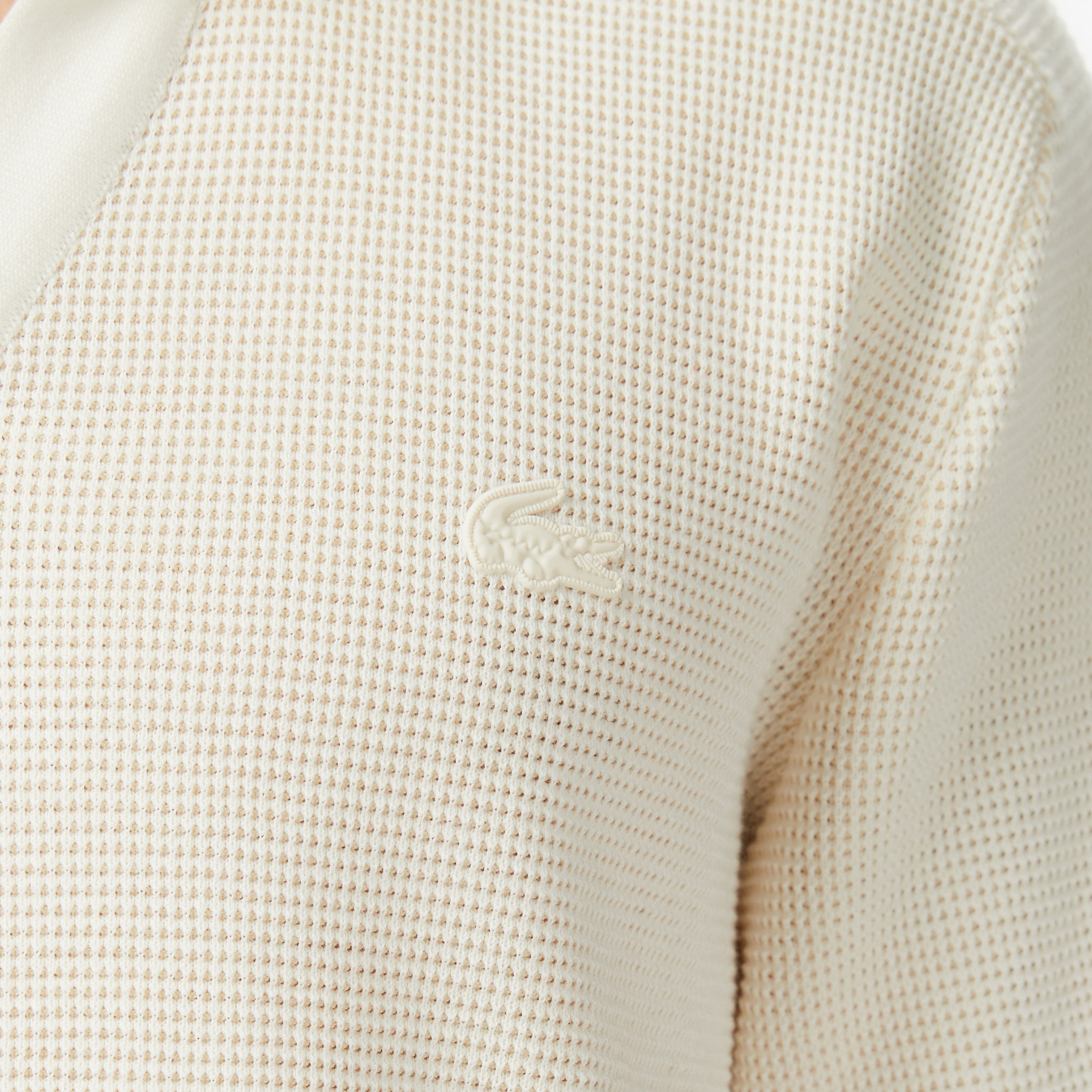 Erkek Classic Fit Kısa Kollu Polo Yaka Krem Triko Erkek Classic Fit Kısa Kollu Polo Yaka Krem Triko