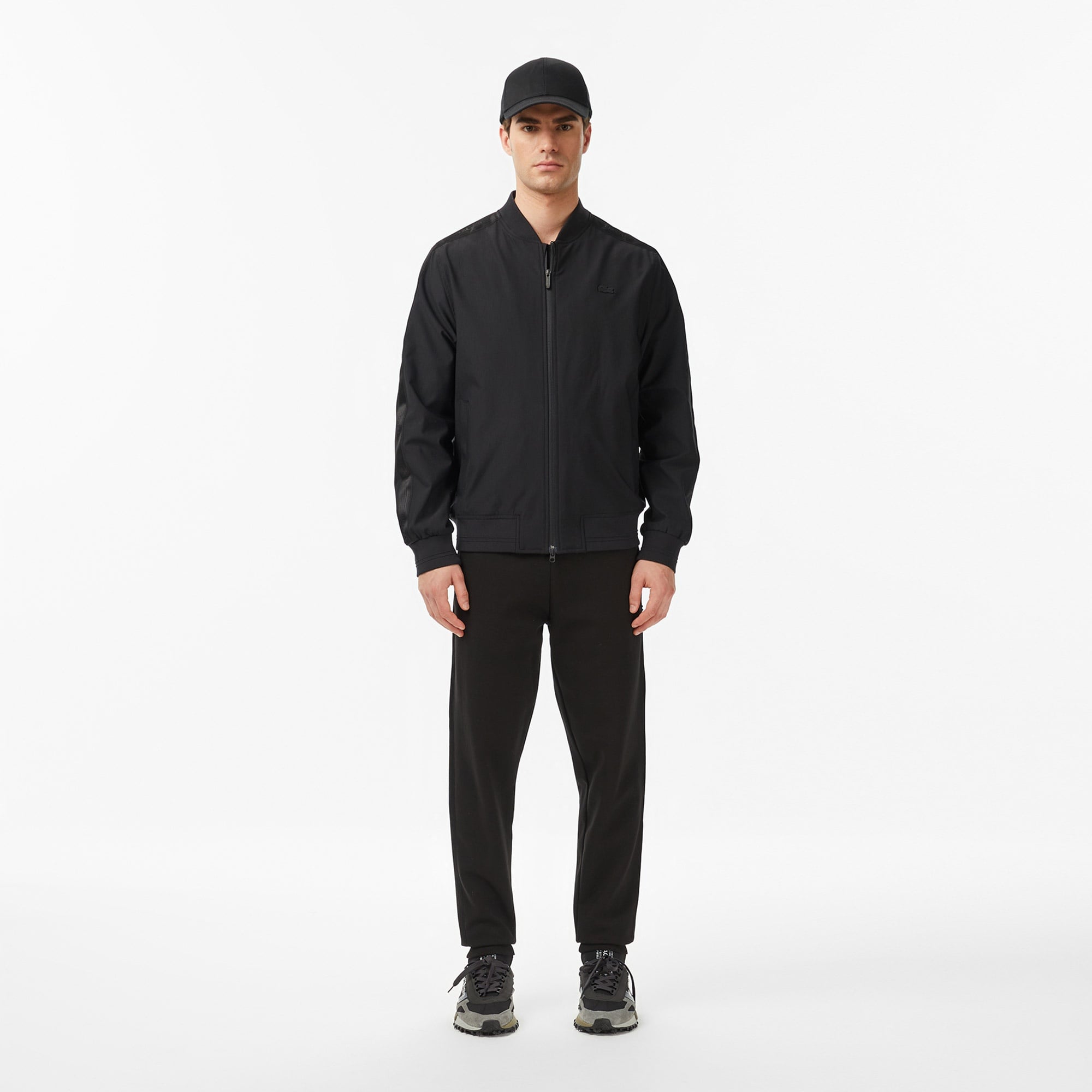 Erkek Relaxed Fit Siyah Mont