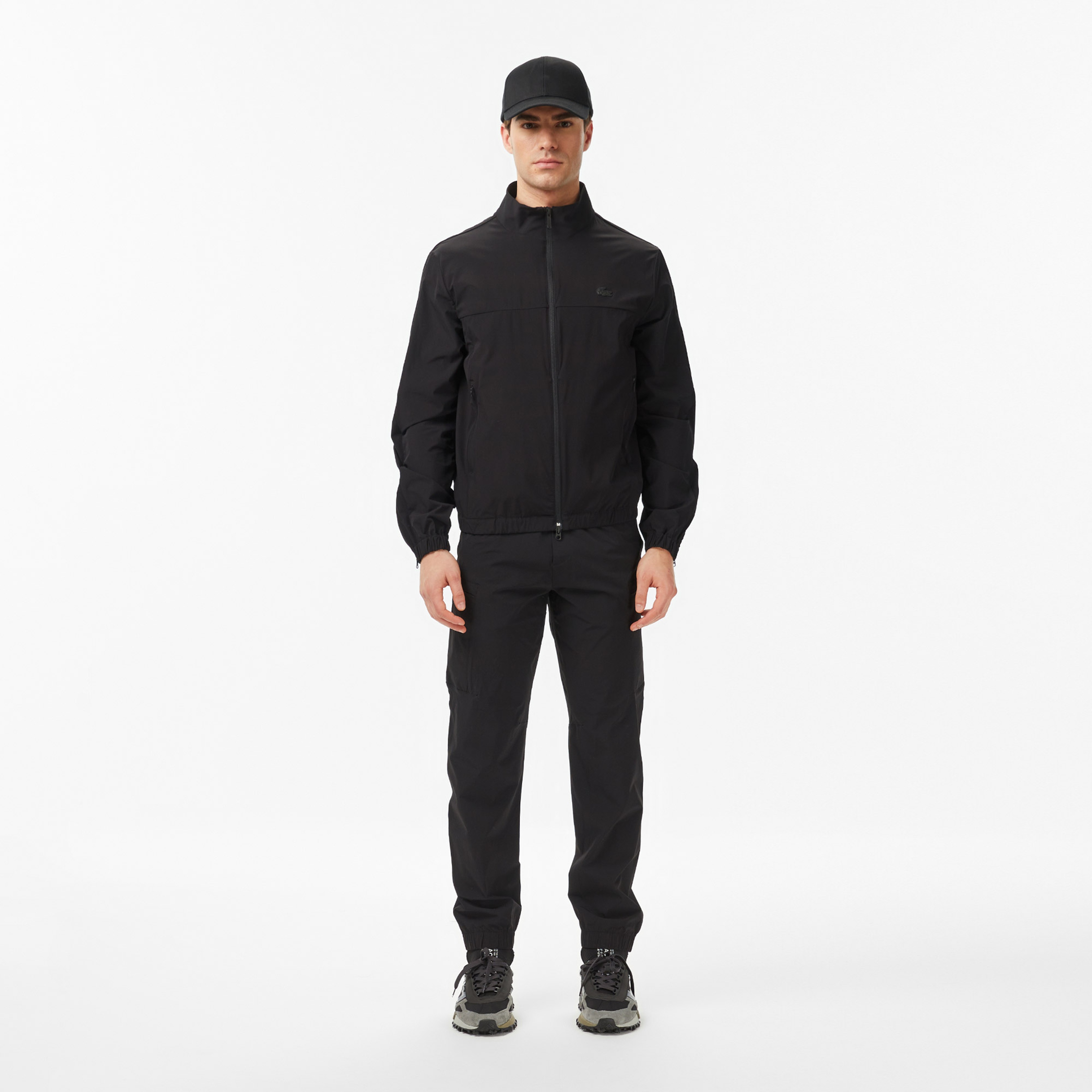 Erkek Regular Fit Dik Yaka Siyah Mont Erkek Regular Fit Dik Yaka Siyah Mont