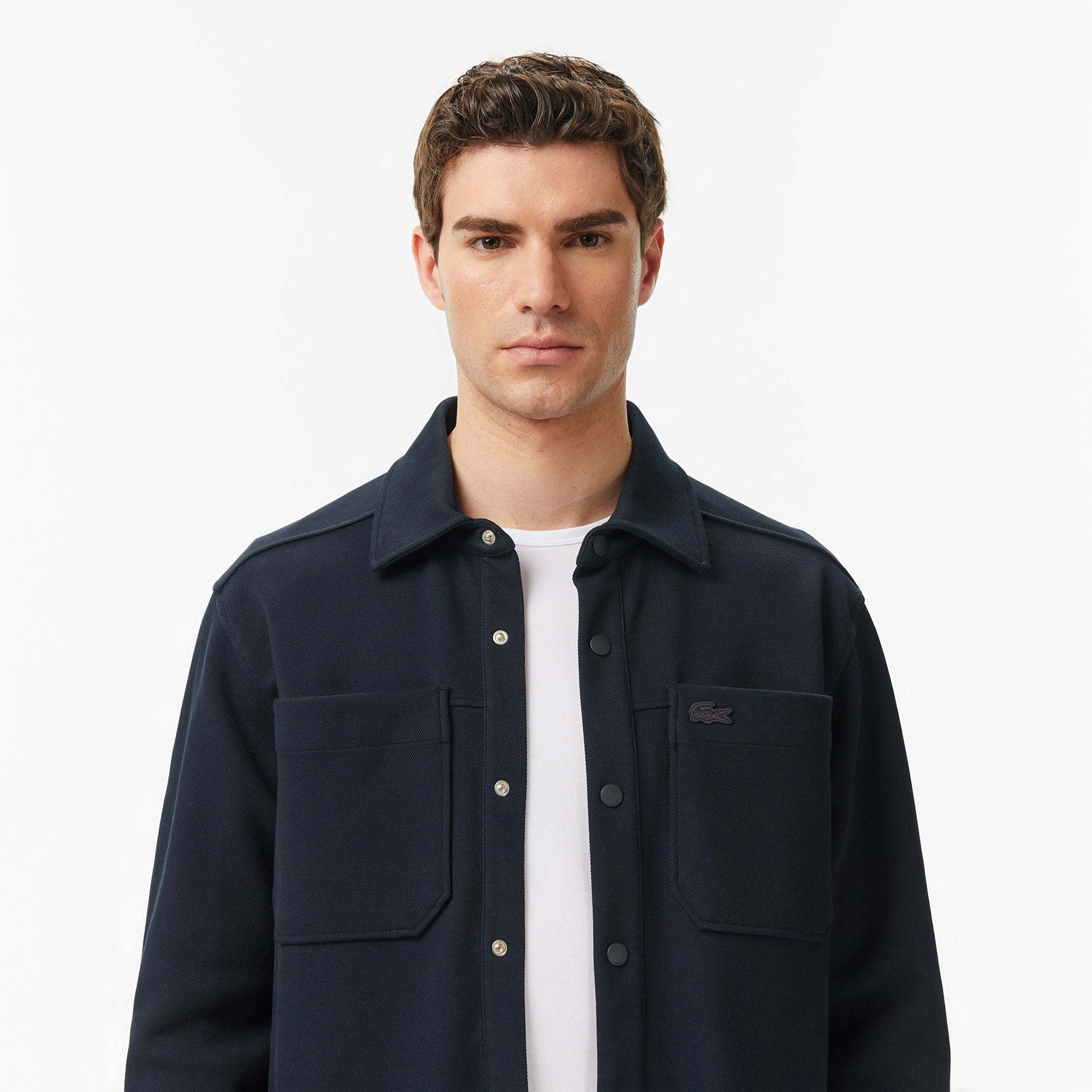 Lacoste Erkek Regular Fit Lacivert Gömlek görsel 2