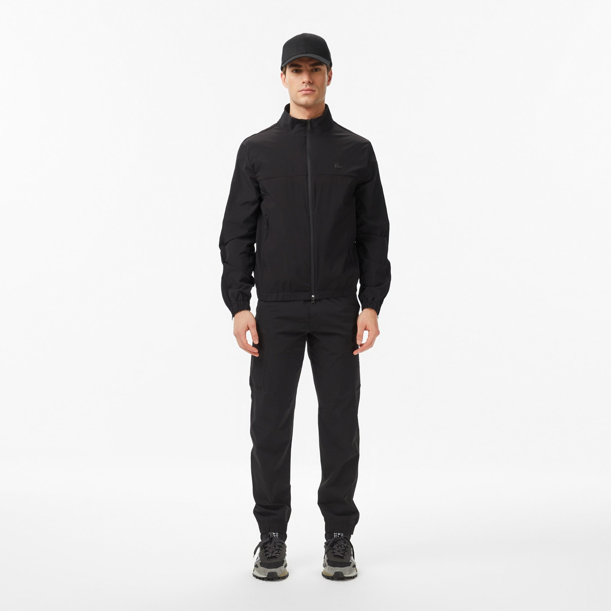 Erkek Relaxed Fit Siyah Pantolon