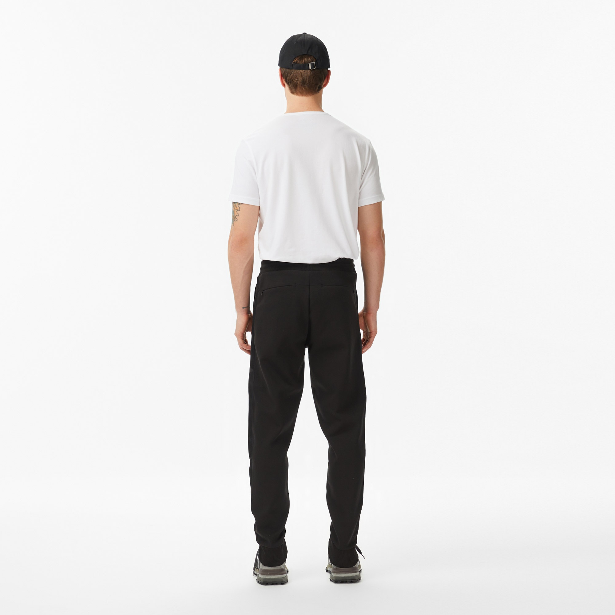 Erkek Regular Fit Siyah Eşofman Altı