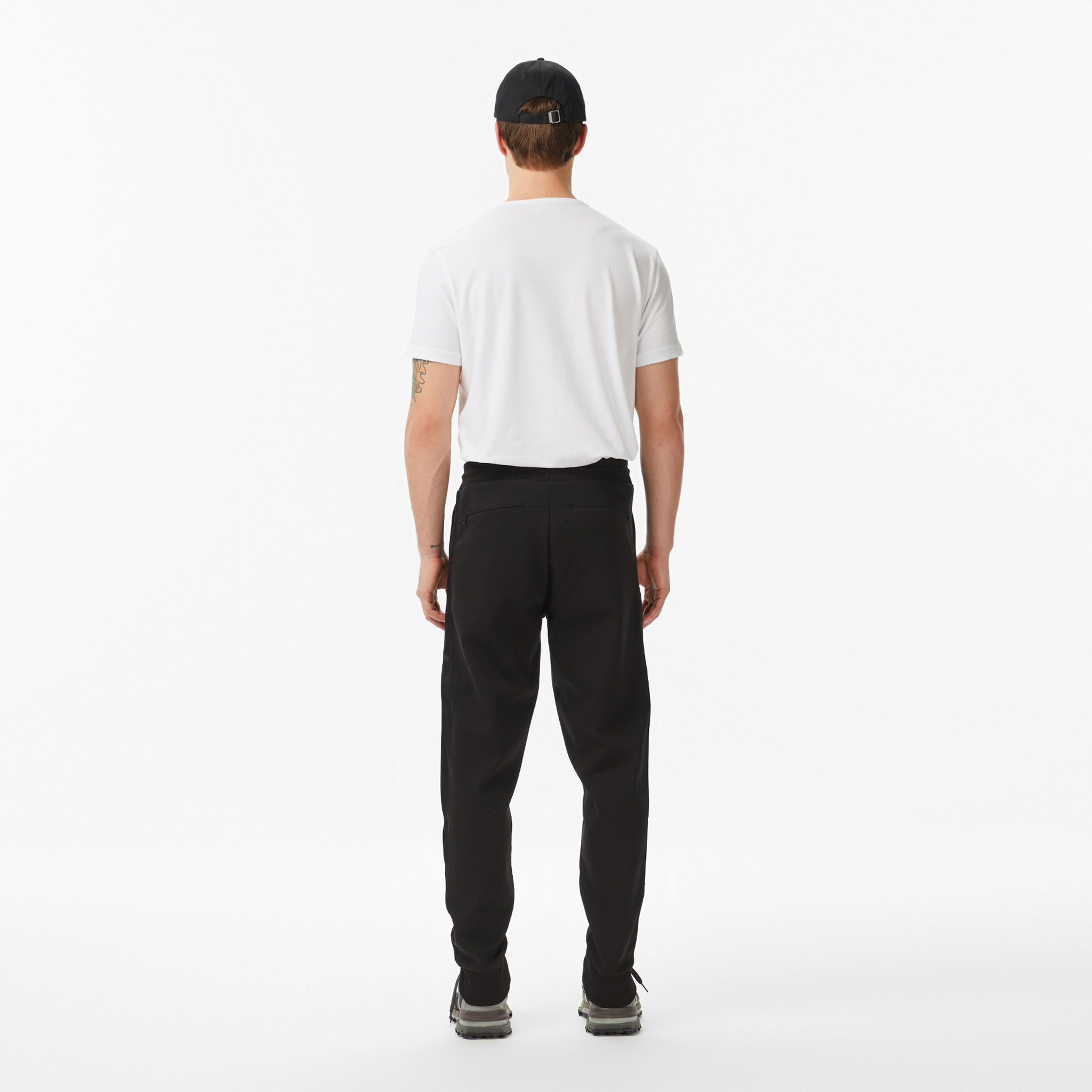 Erkek Regular Fit Siyah Eşofman Altı