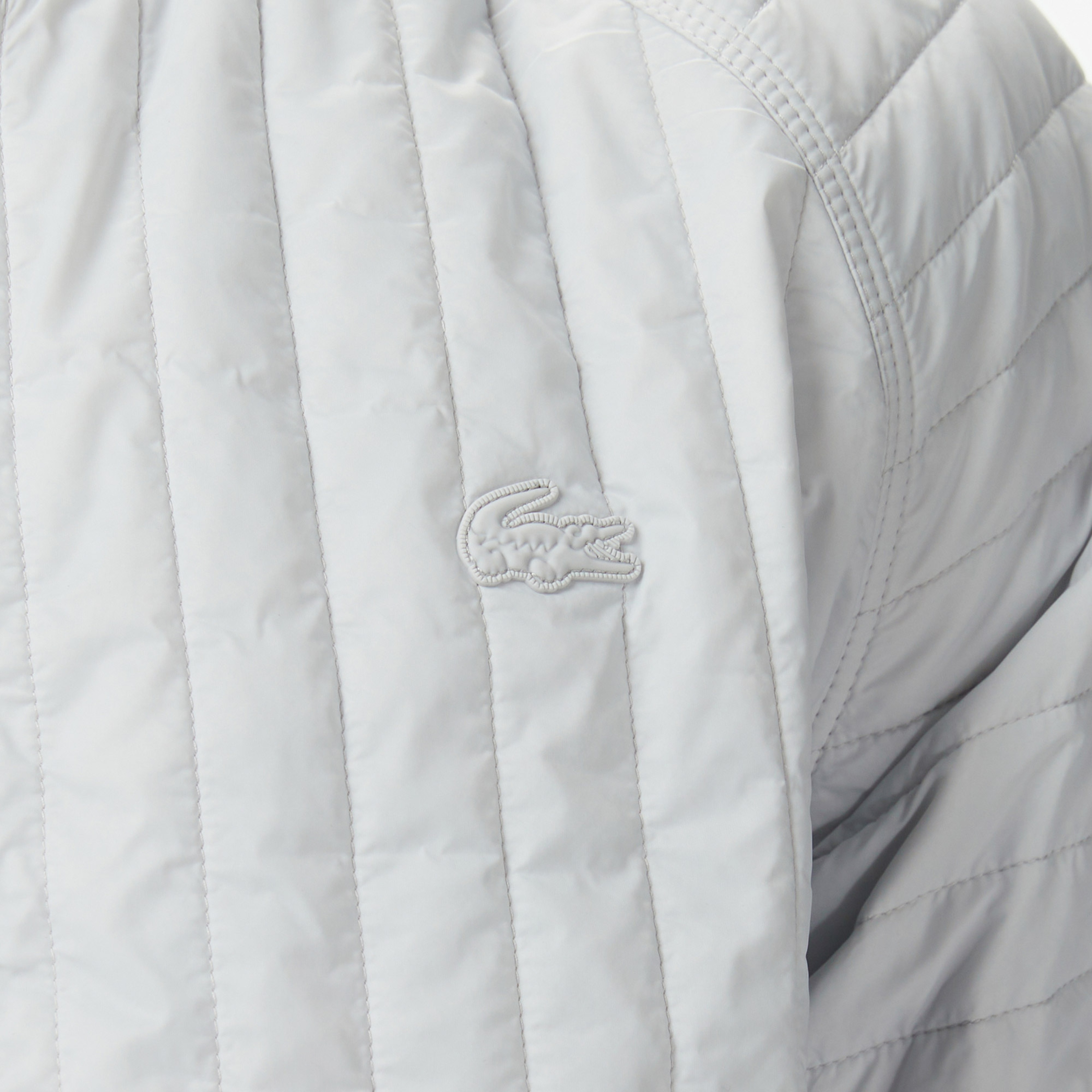 Erkek Relaxed Fit Fermuarlı Gri Bomber Ceket Erkek Relaxed Fit Fermuarlı Gri Bomber Ceket