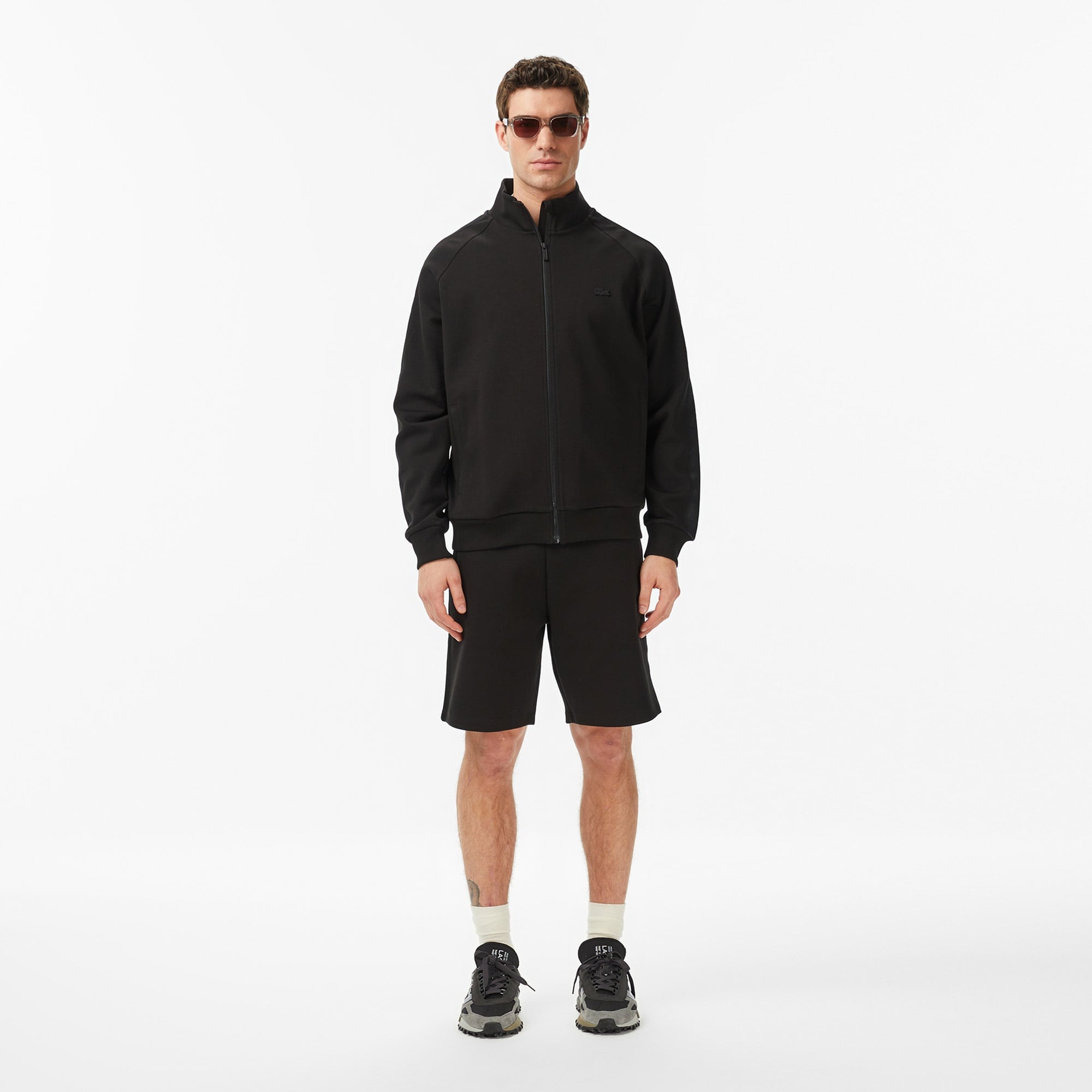 Erkek Regular Fit Siyah Şort