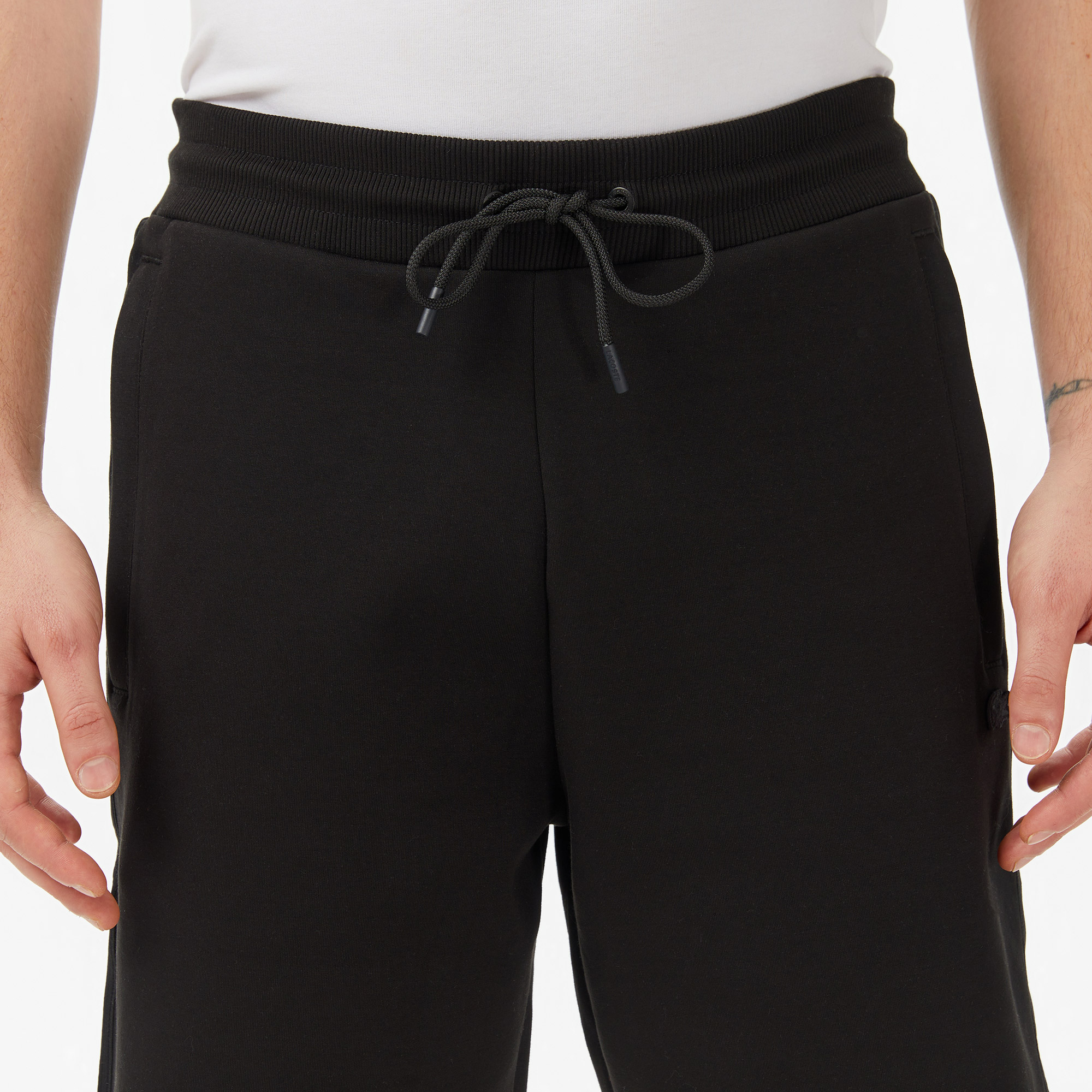 Lacoste Erkek Regular Fit Siyah Şort görsel 7