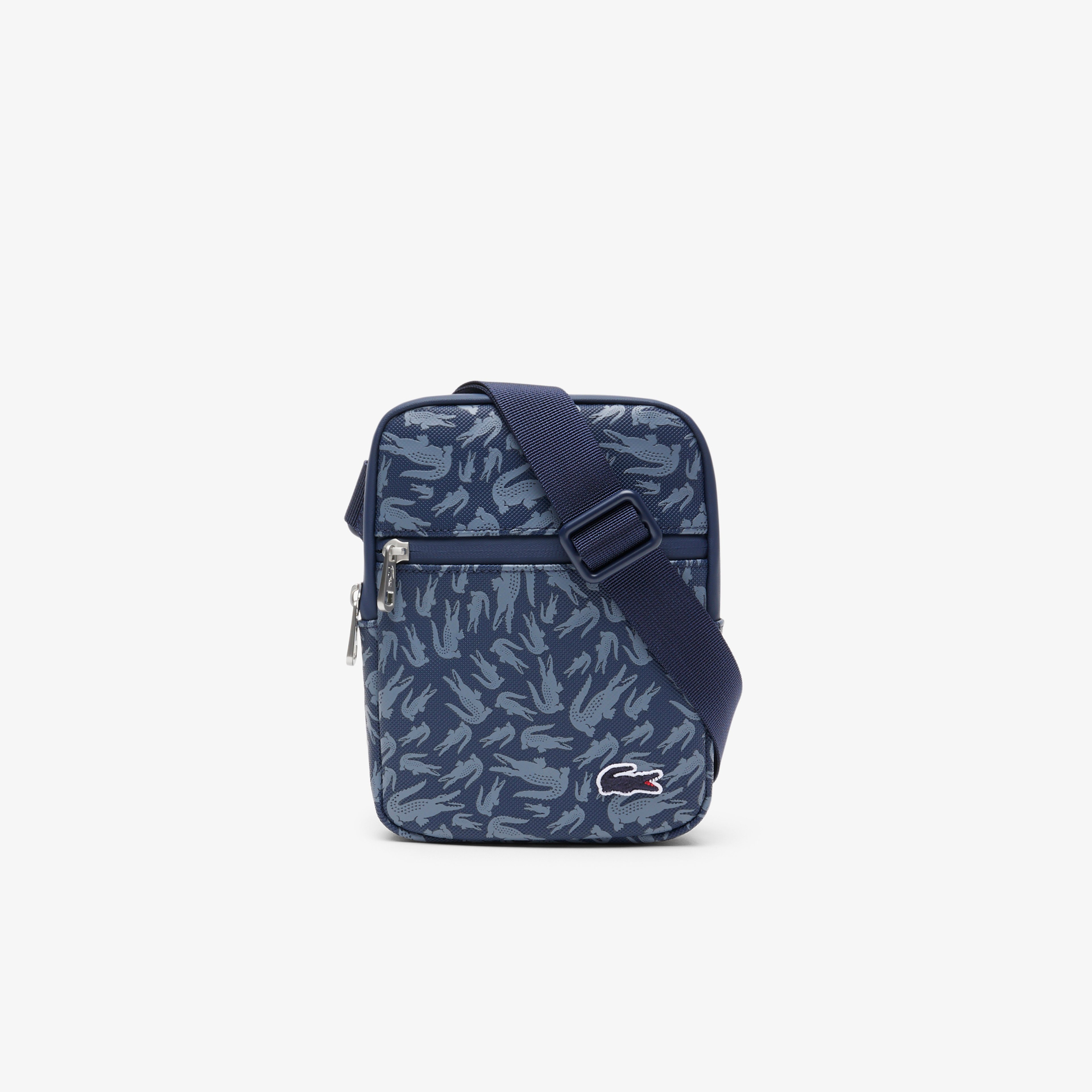 LCST Erkek Desenli Lacivert Postacı Çantası LCST Erkek Desenli Lacivert Postacı Çantası