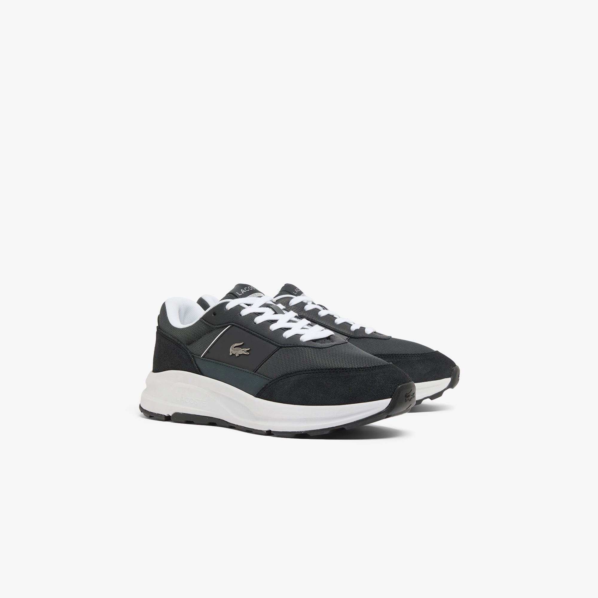Lacoste Run Set CGR Bar Erkek Koyu Gri Sneaker görsel 2