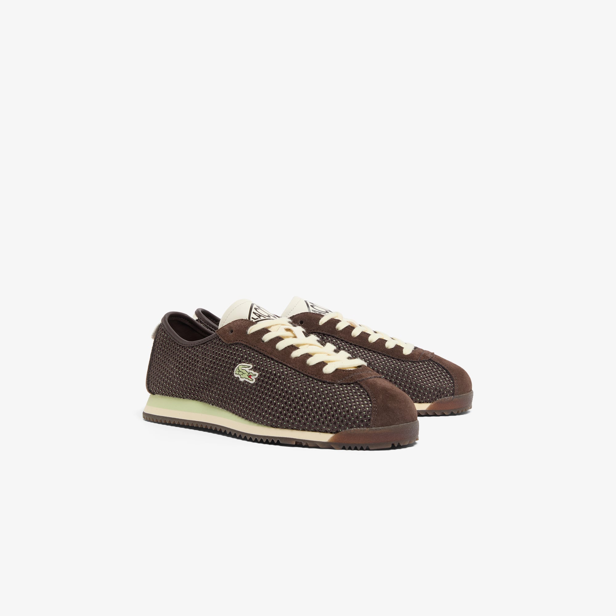 Lacoste Club-Low Erkek Koyu Kahverengi Sneaker görsel 2
