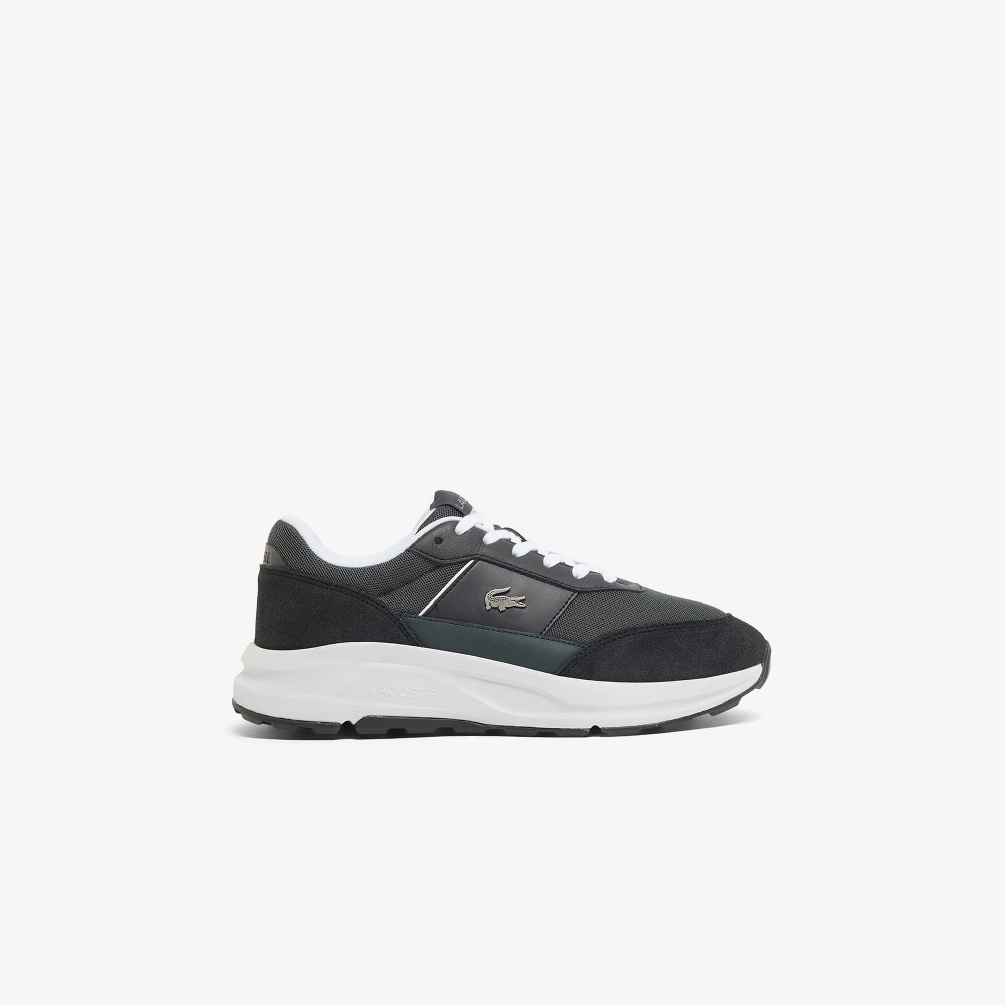 Lacoste Run Set CGR Bar Erkek Koyu Gri Sneaker