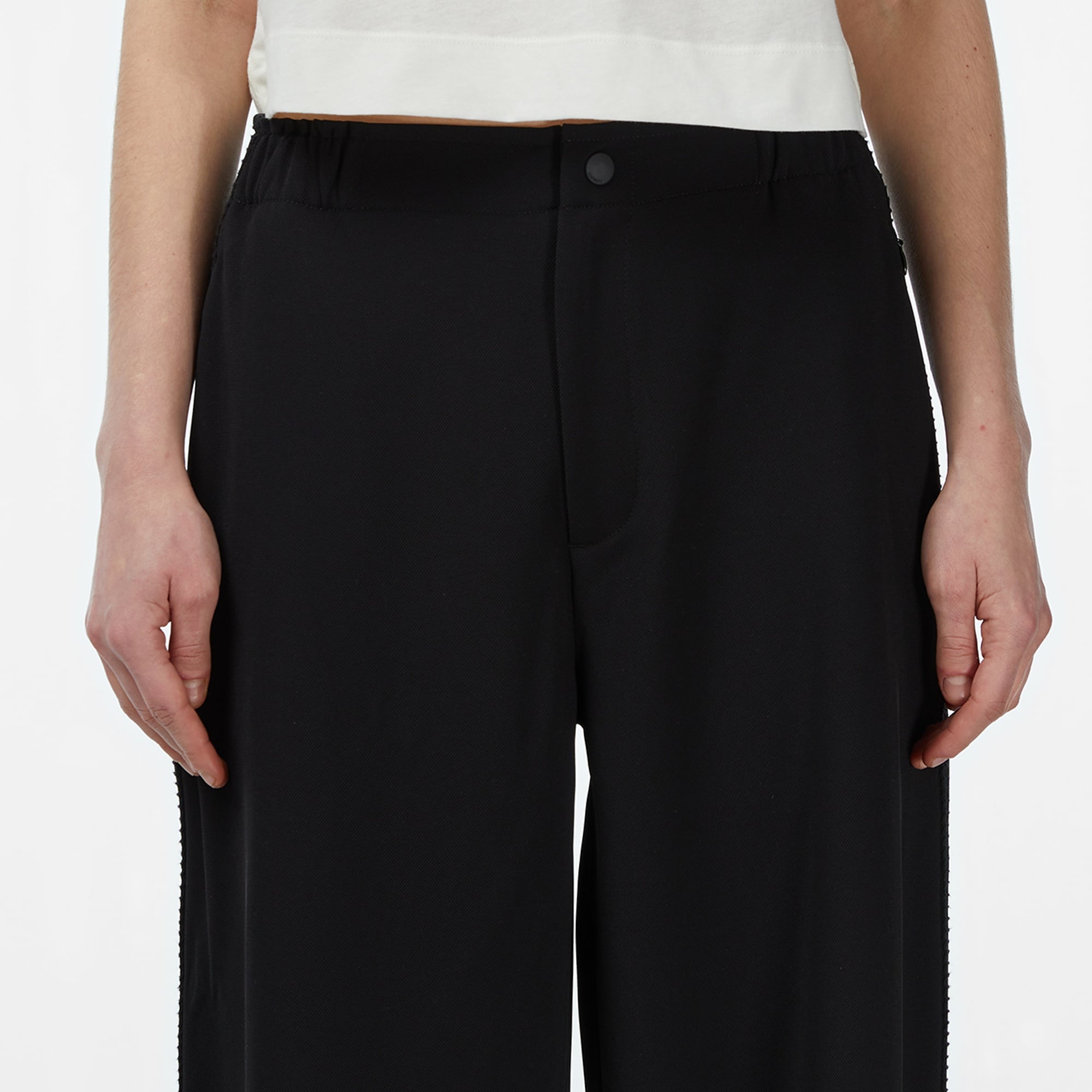 Kadın Relaxed Fit Siyah Pantolon