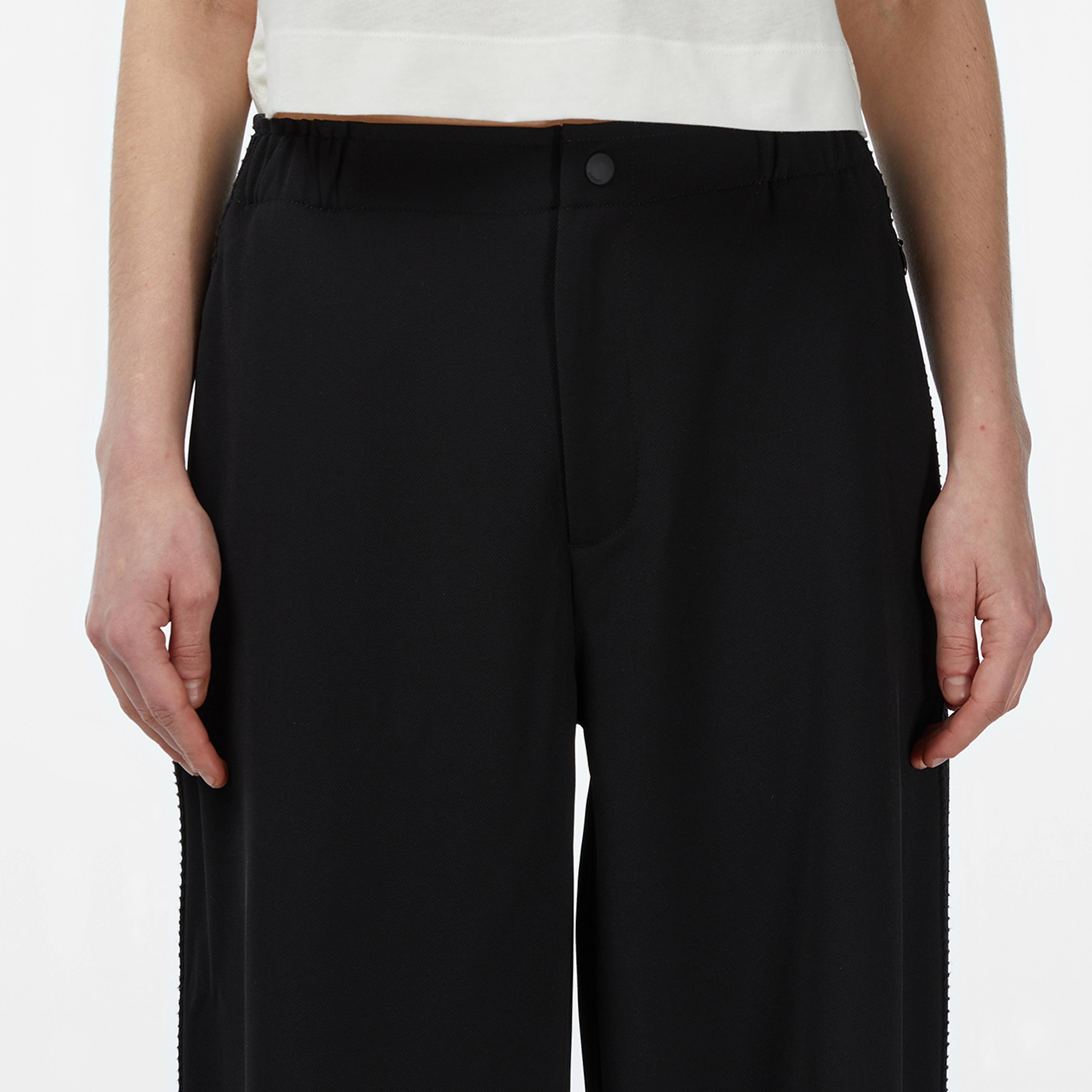 Kadın Relaxed Fit Siyah Pantolon Kadın Relaxed Fit Siyah Pantolon