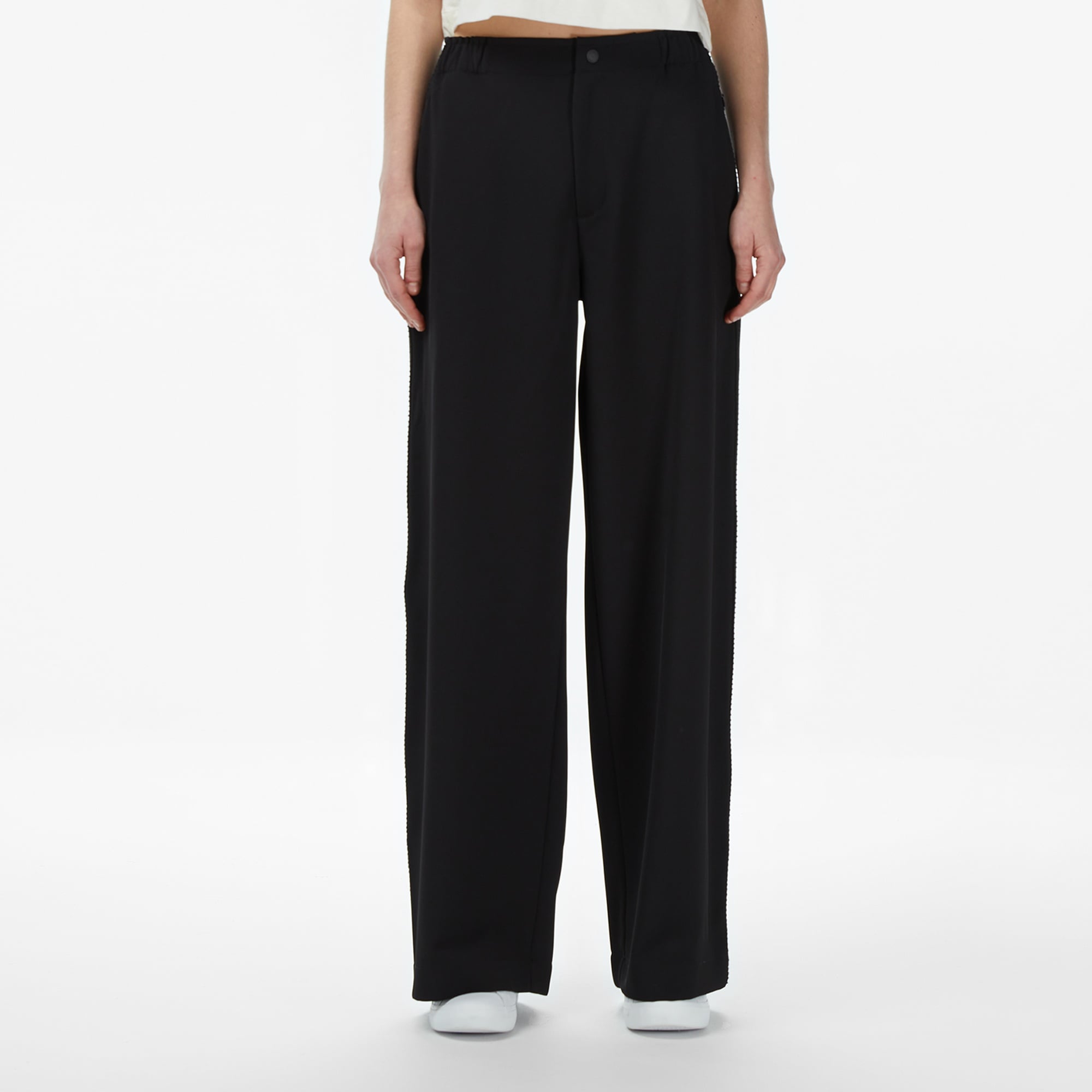 Kadın Relaxed Fit Siyah Pantolon