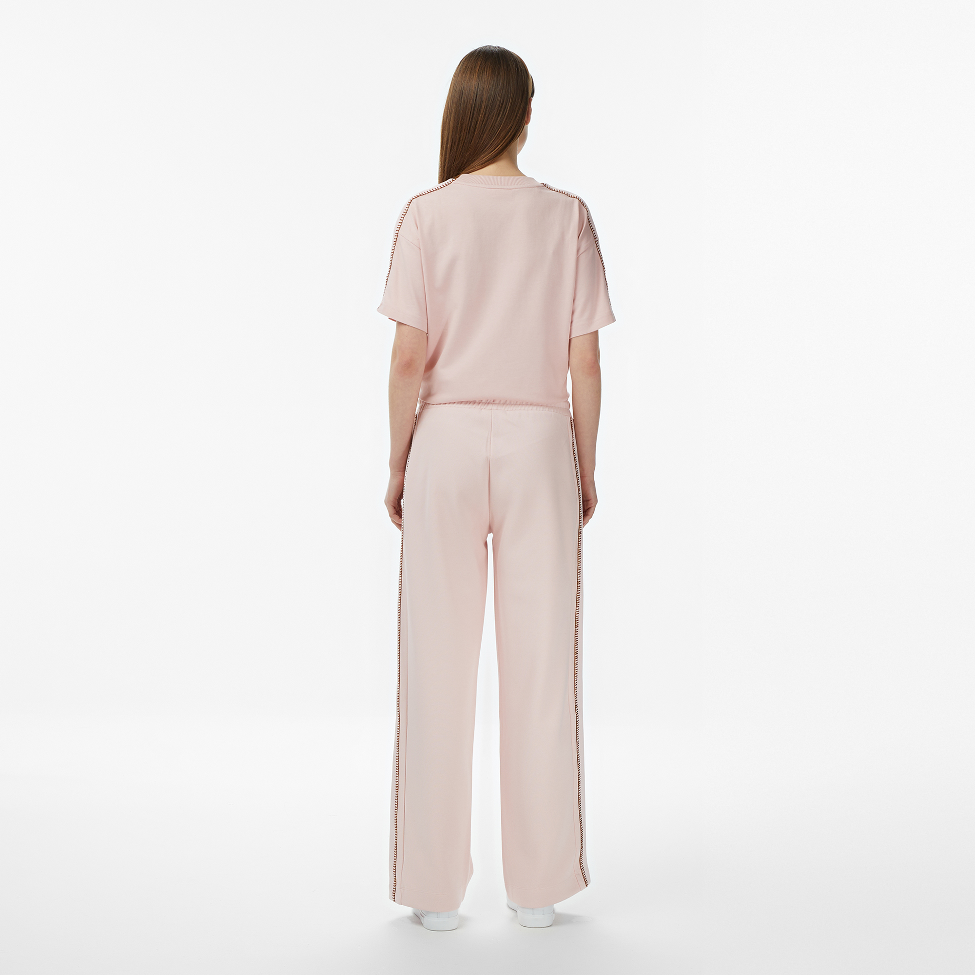 Lacoste Kadın Regular Fit Açık Pembe Eşofman Altı görsel 2