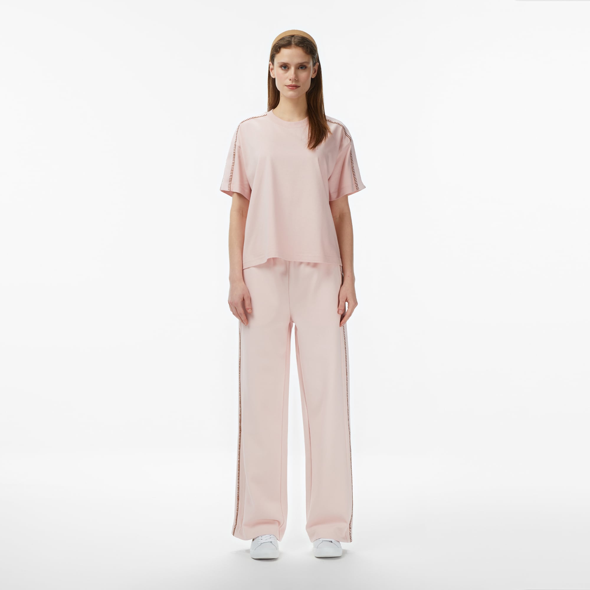 Lacoste Kadın Regular Fit Açık Pembe Eşofman Altı