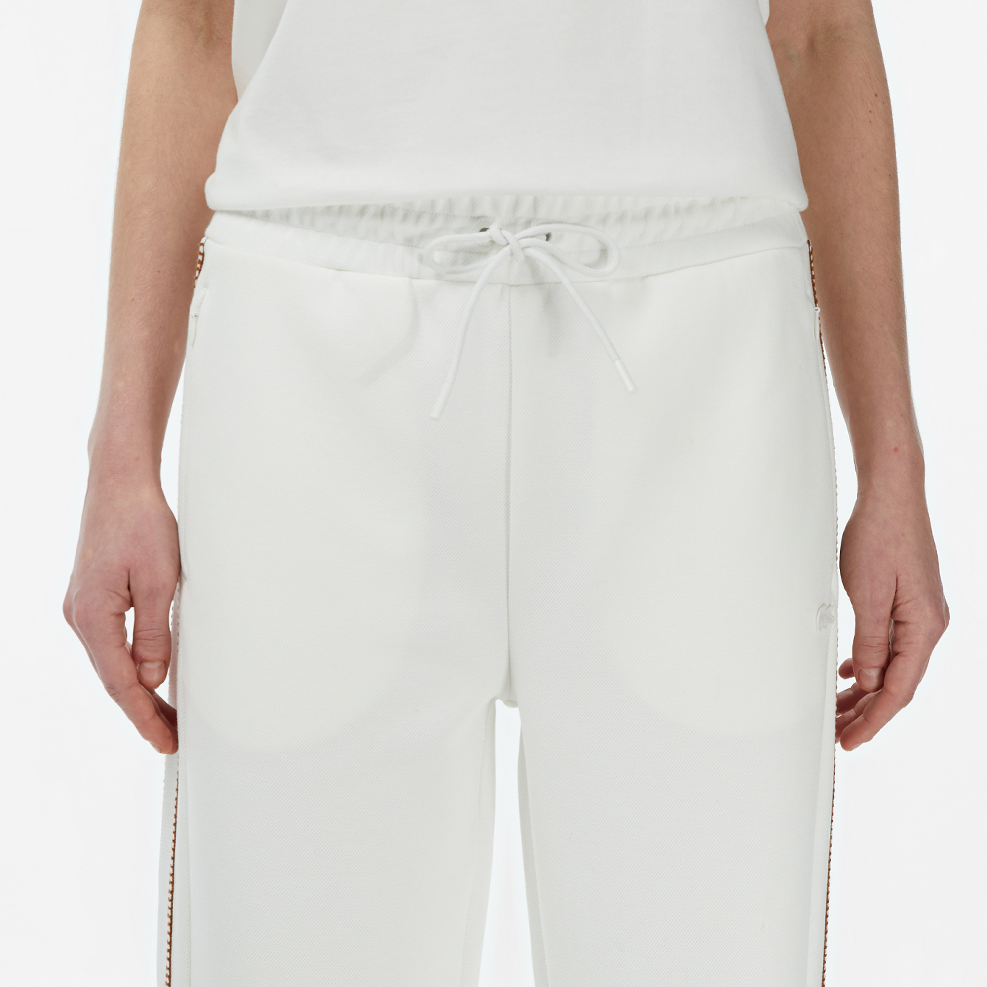 Lacoste Kadın Regular Fit Krem Eşofman Altı görsel 7