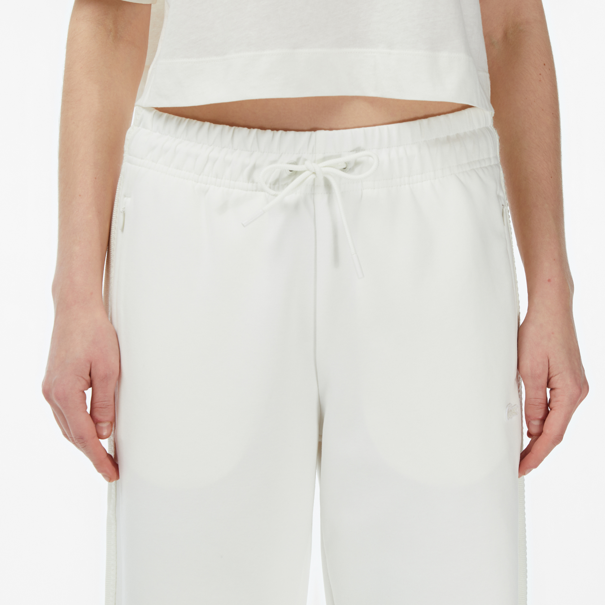 Lacoste Kadın Regular Fit Krem Eşofman Altı görsel 7