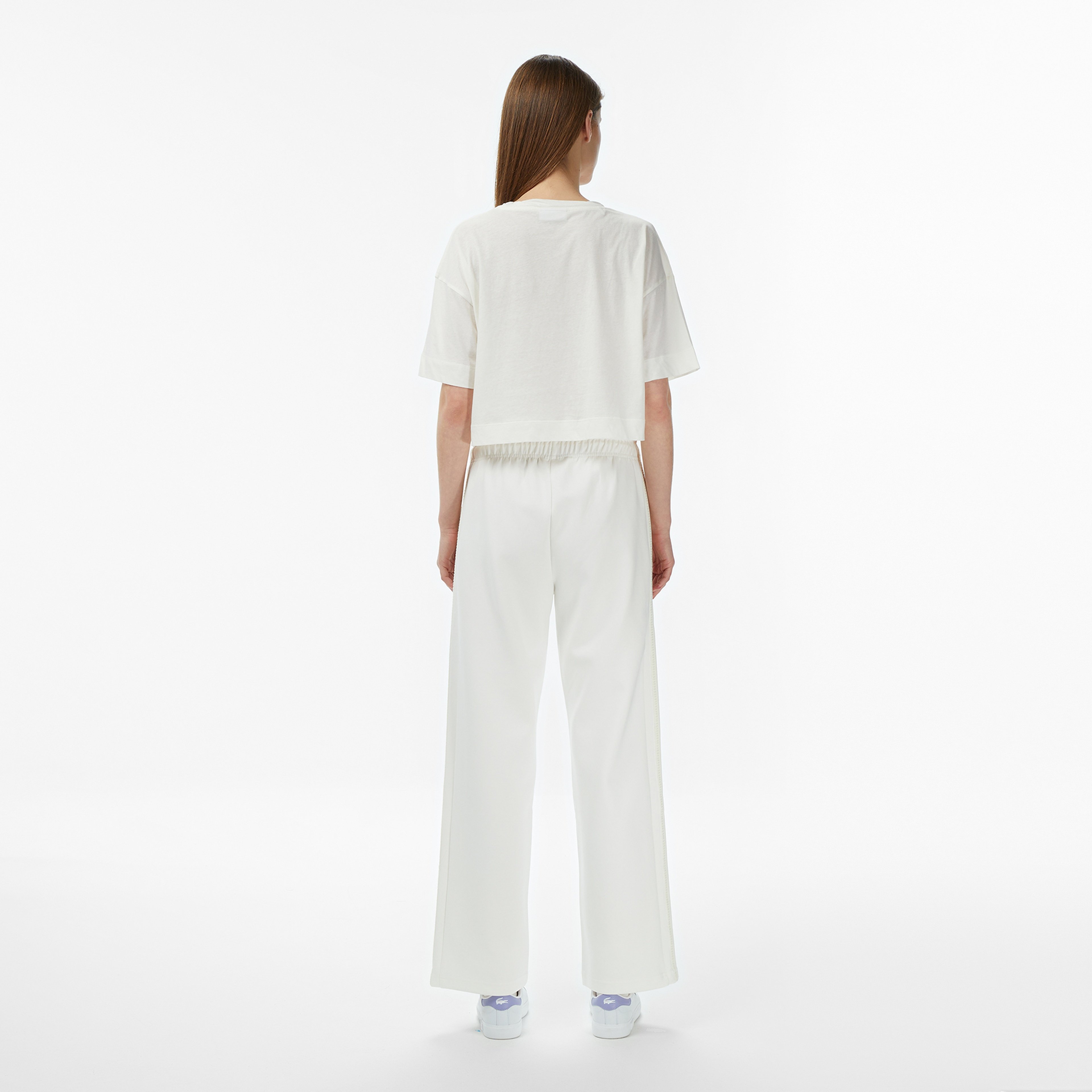 Kadın Regular Fit Krem Eşofman Altı