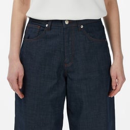 Kadın Regular Fit Koyu Mavi Jean Pantolon Mavi