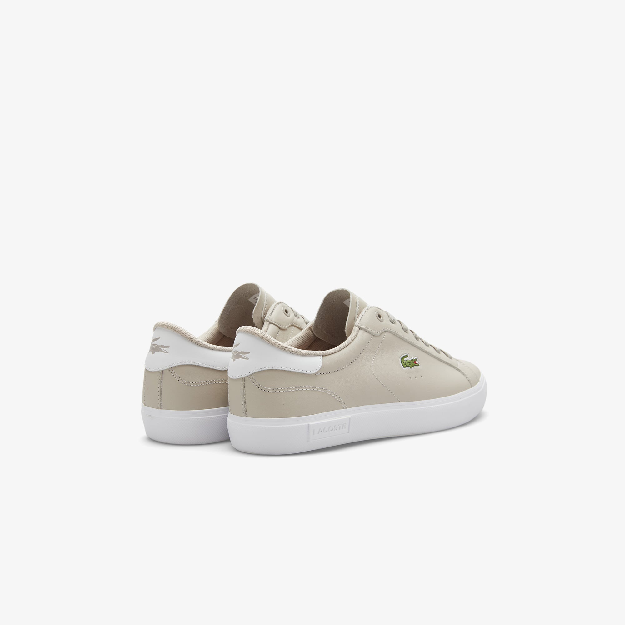 Lacoste Powercourt Erkek Bej Sneaker görsel 3