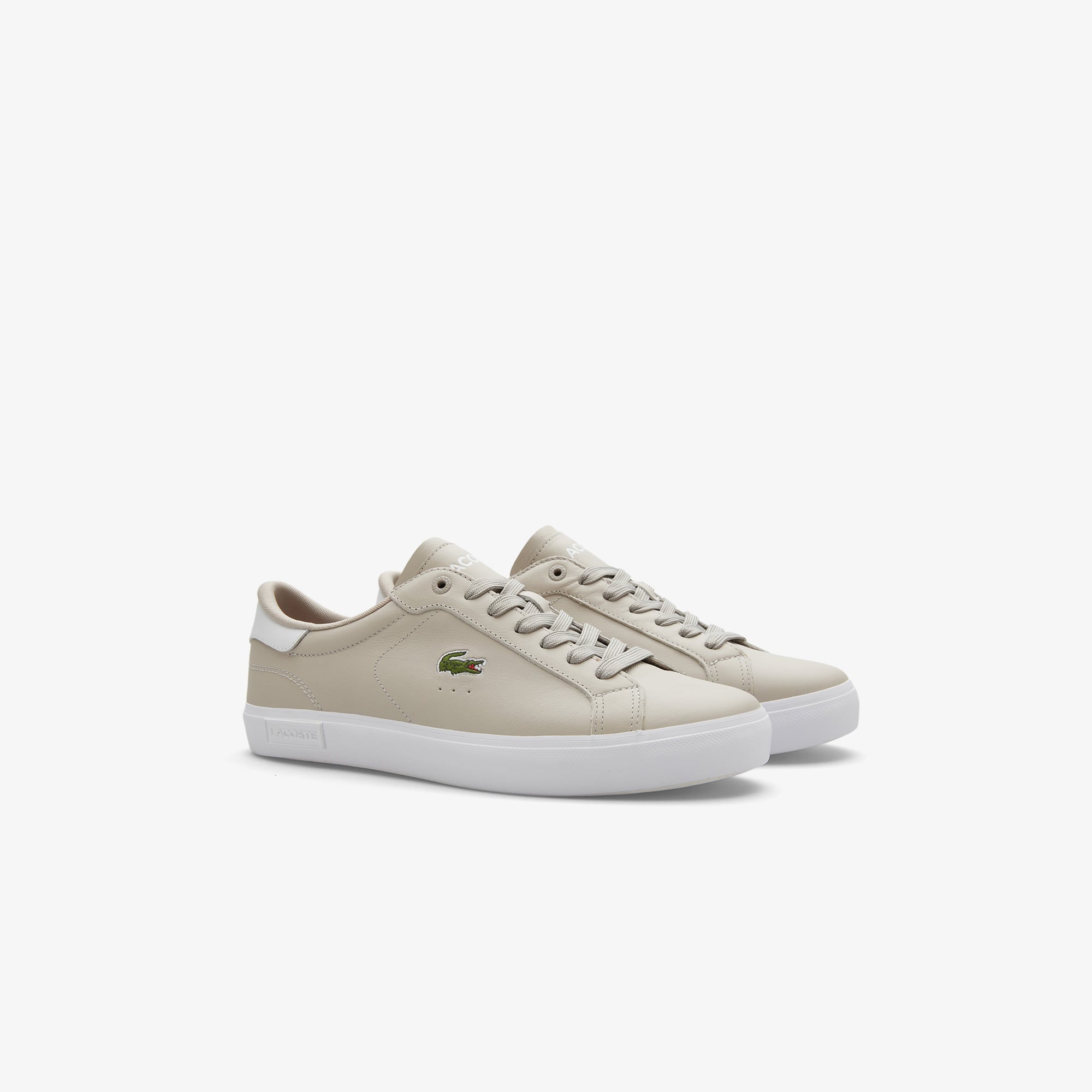 Lacoste Powercourt Erkek Bej Sneaker görsel 2