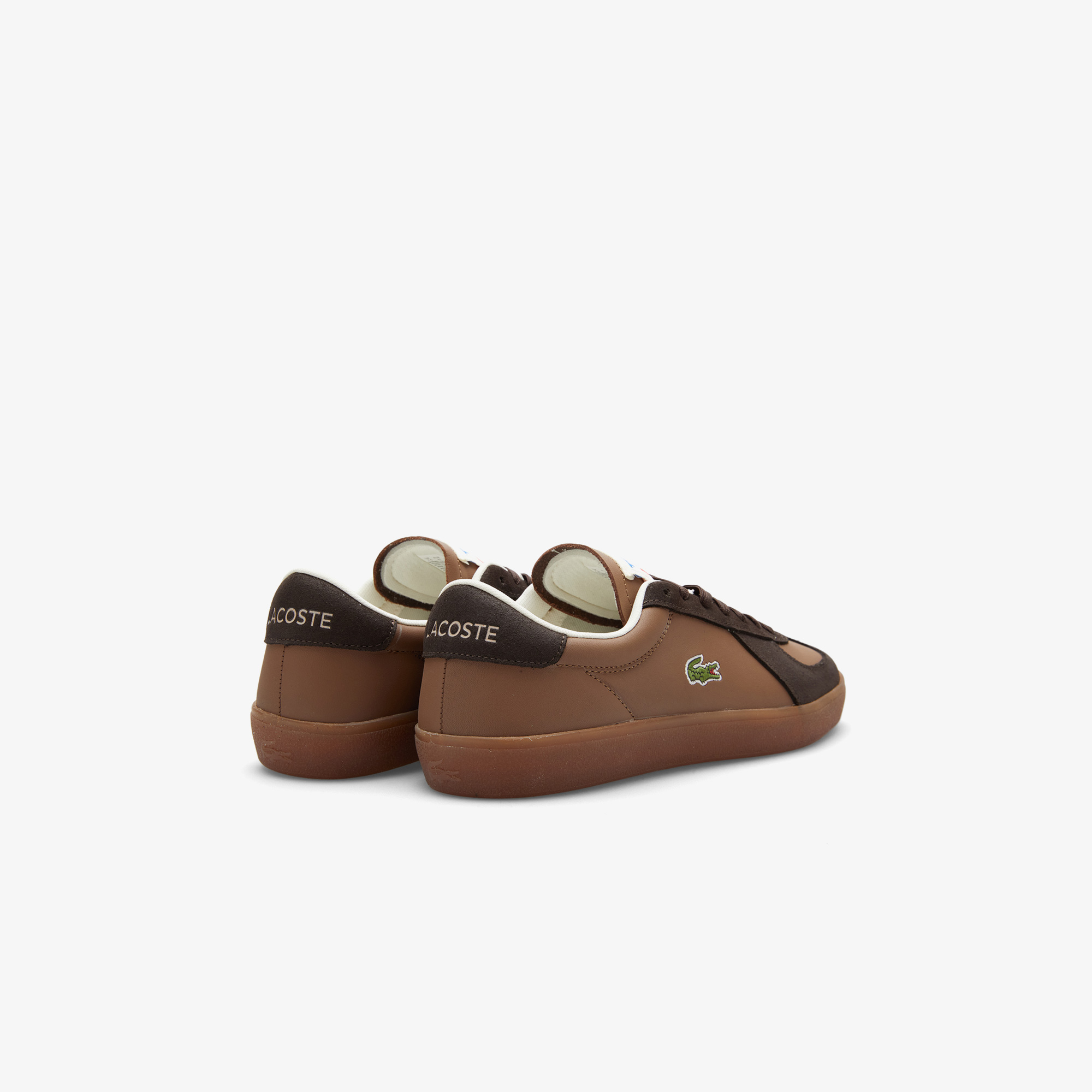 Lacoste Baseshot Pro Erkek Kahverengi Sneaker görsel 3
