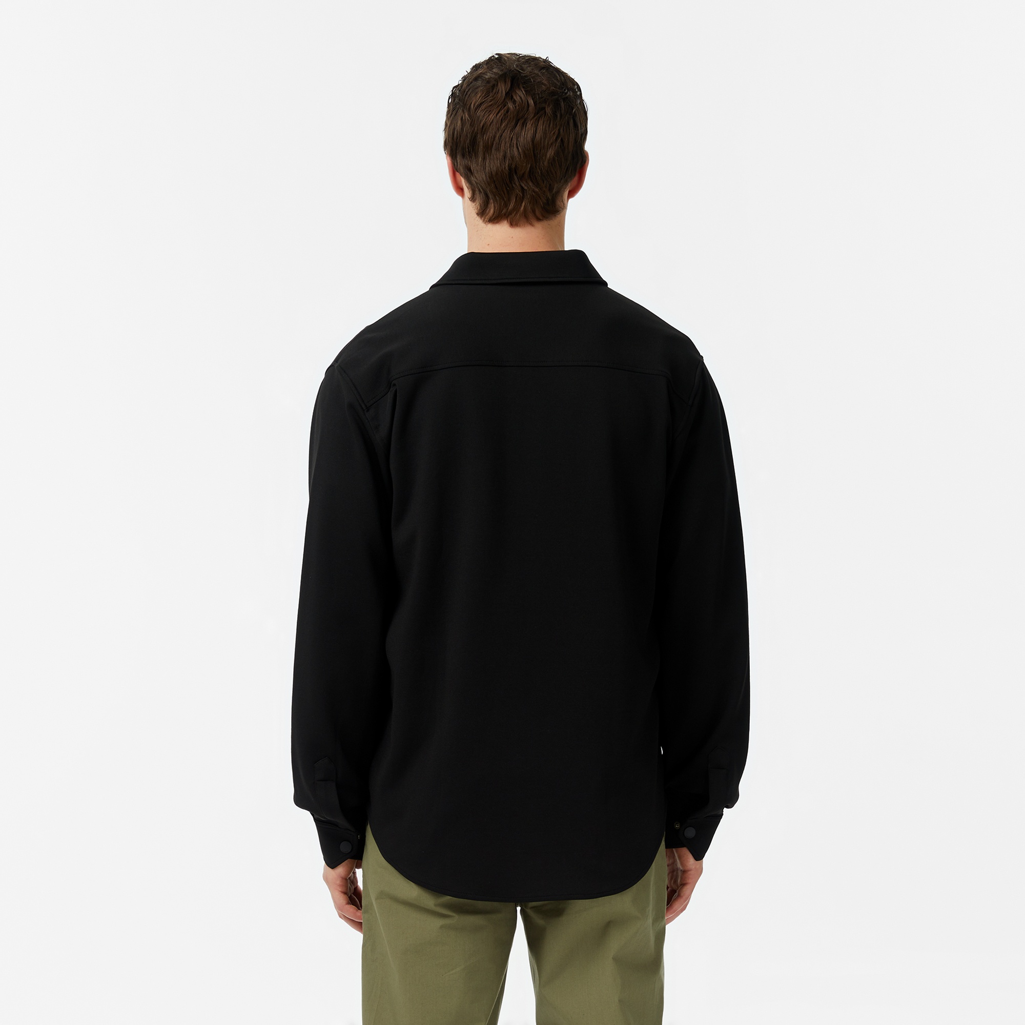 Erkek Regular Fit Siyah Gömlek