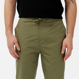 Erkek Regular Fit Haki Pantolon Yeşil