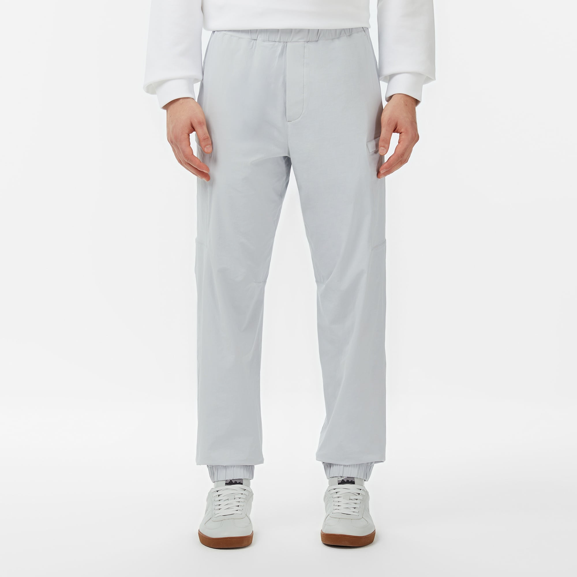 Erkek Relaxed Fit Gri Pantolon