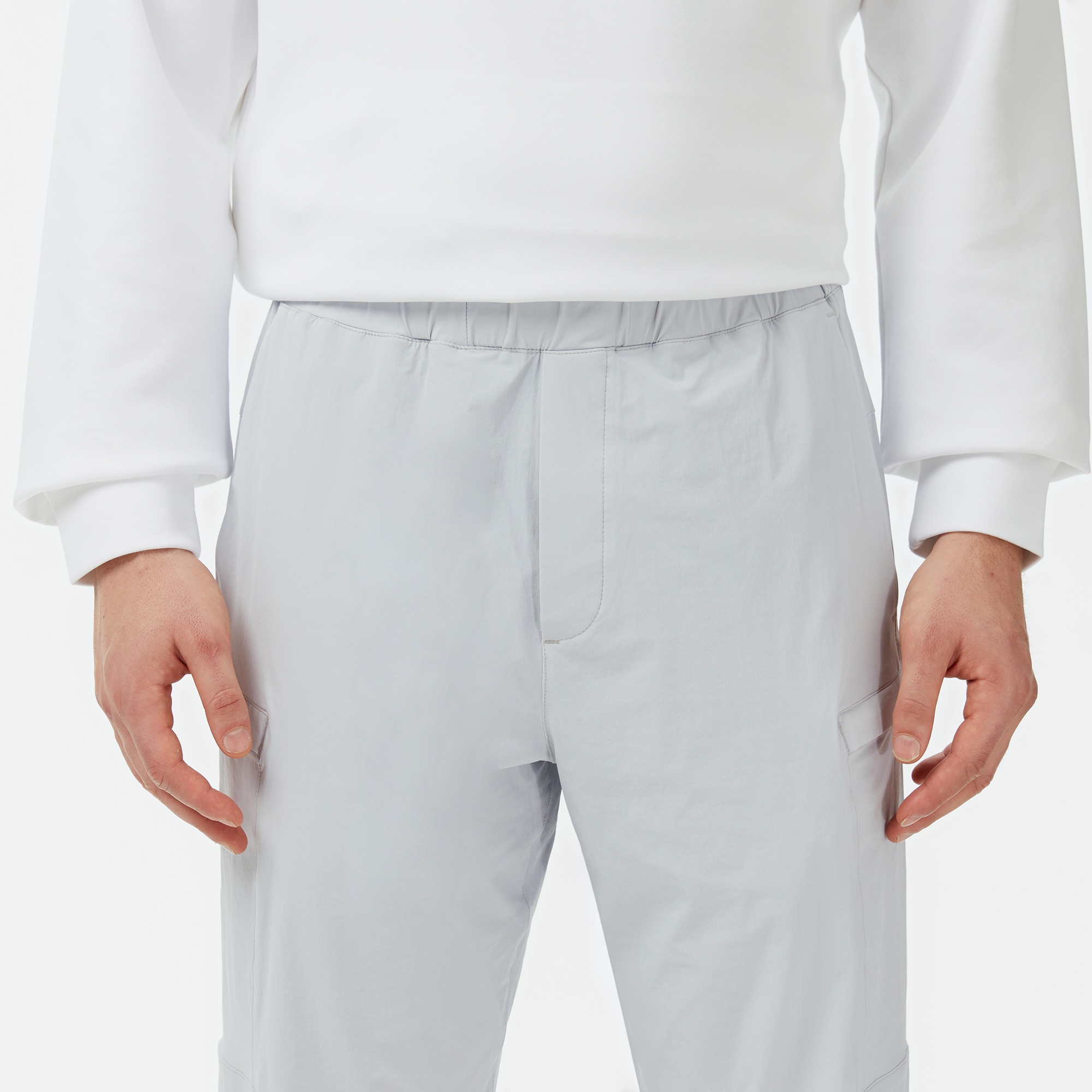 Erkek Relaxed Fit Gri Pantolon