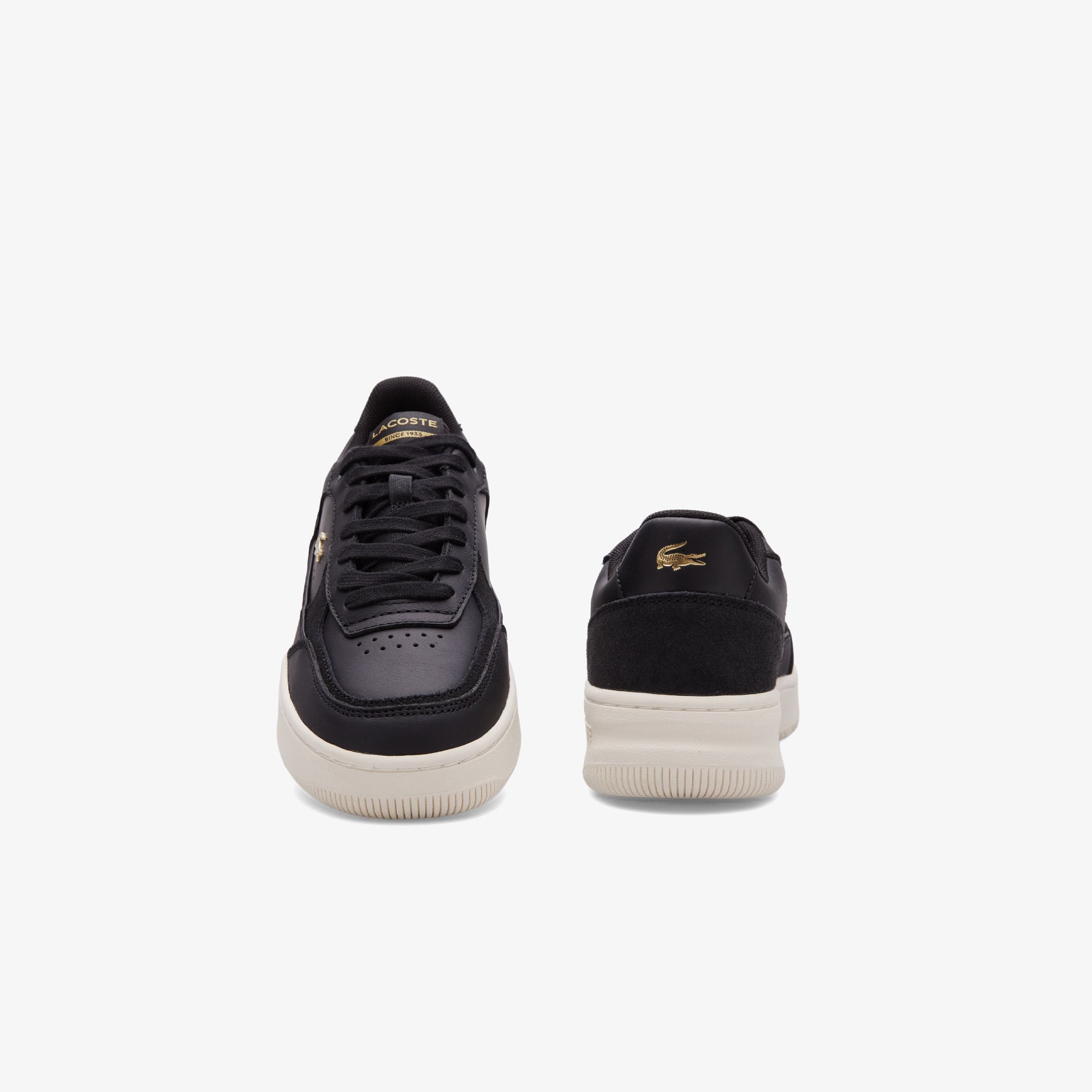 Lacoste L001 Ace Kadın Siyah Sneaker görsel 4