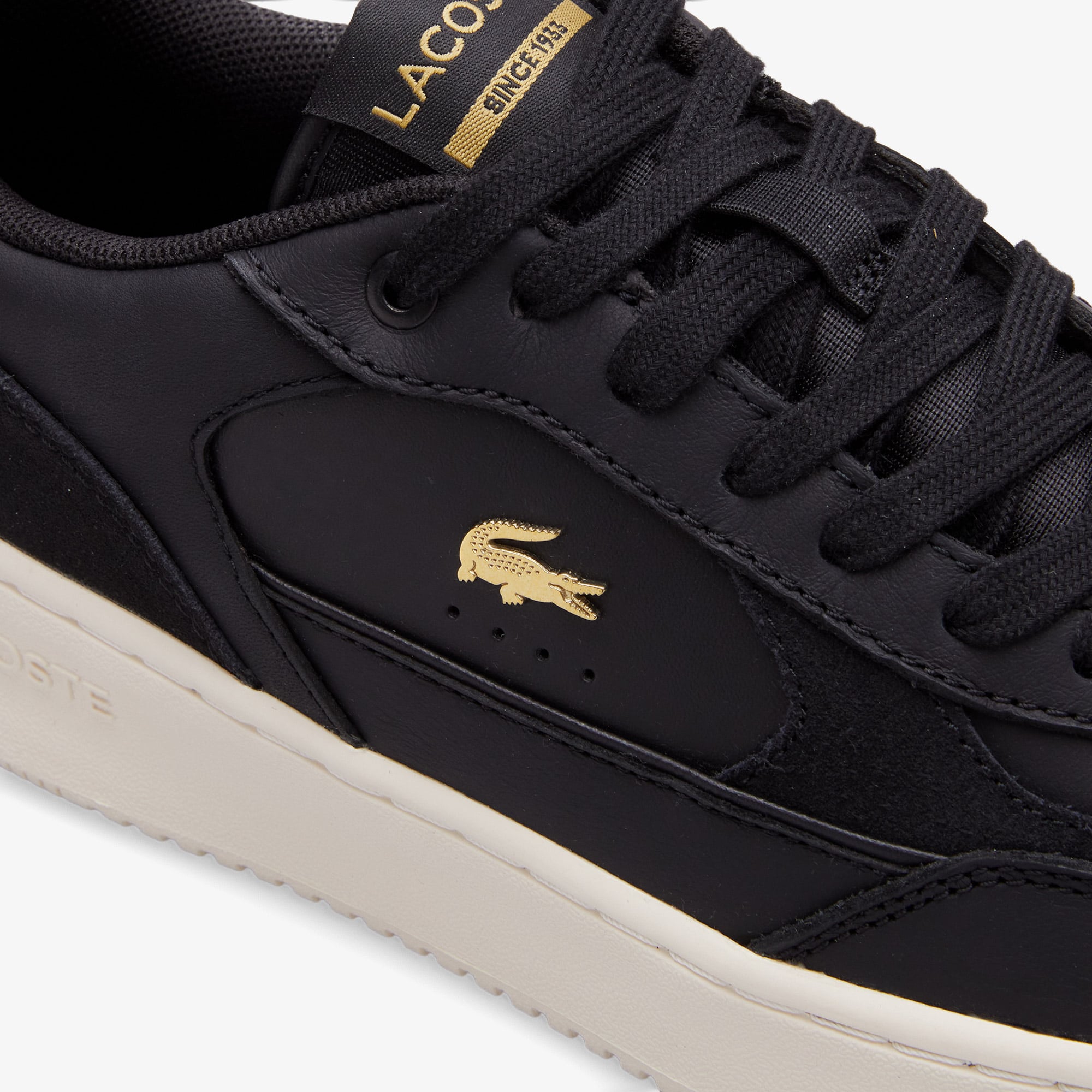 Lacoste L001 Ace Kadın Siyah Sneaker görsel 6