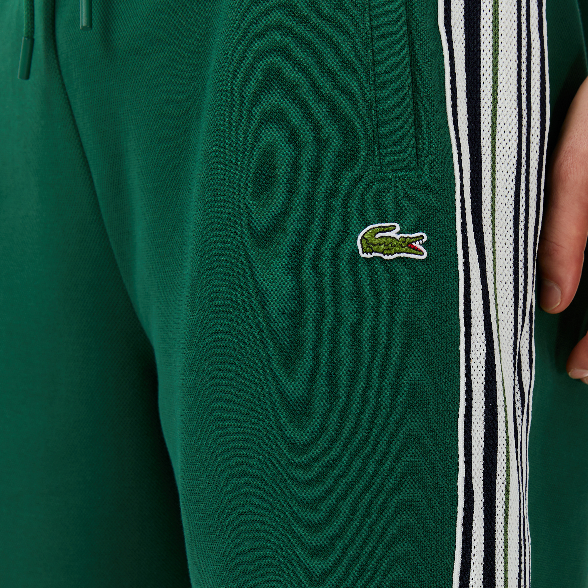 Erkek Regular Fit Koyu Yeşil Şort Yeşil