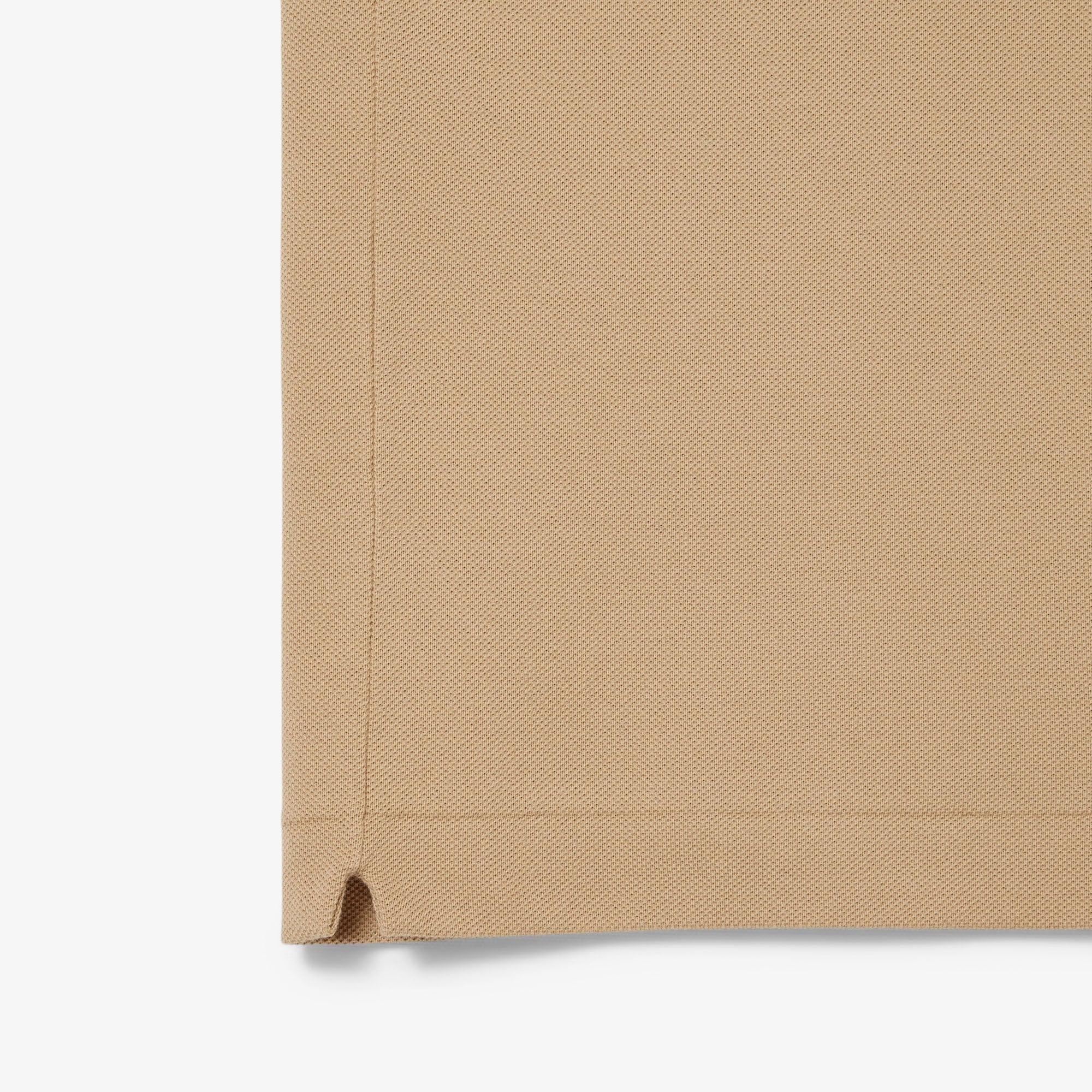 L.12.12 Erkek Classic Fit Açık Kahverengi Polo