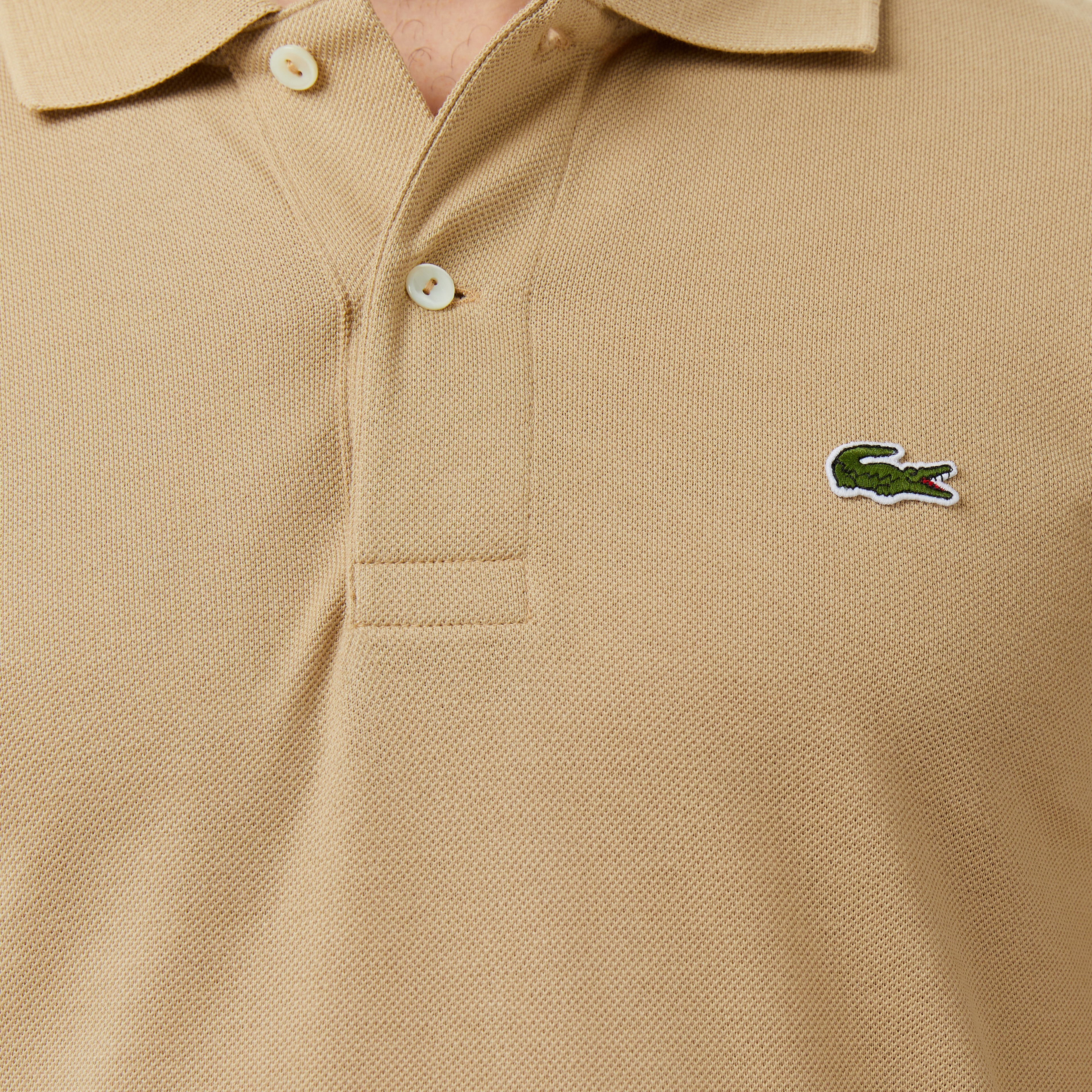 L.12.12 Erkek Classic Fit Açık Kahverengi Polo L.12.12 Erkek Classic Fit Açık Kahverengi Polo