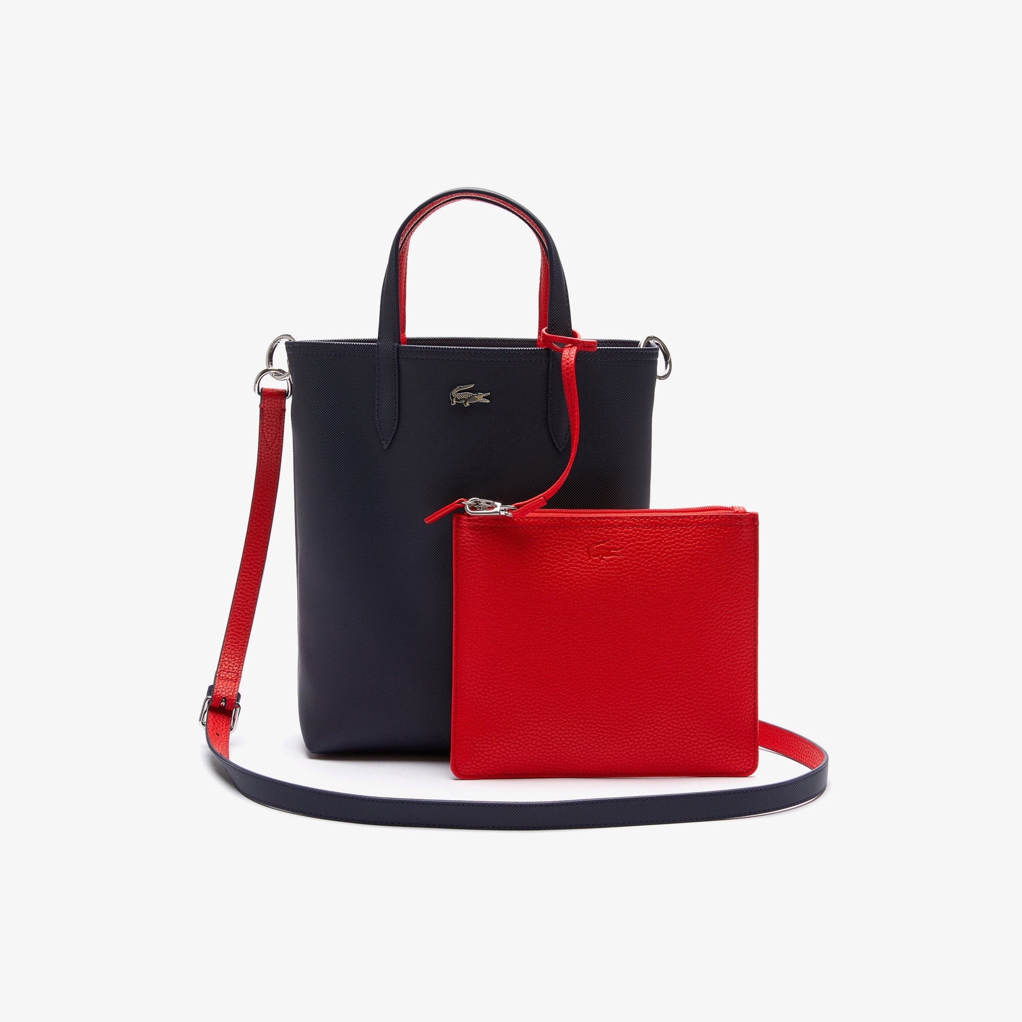 Anna Kadın Çift Taraflı Lacivert Omuz Çantası