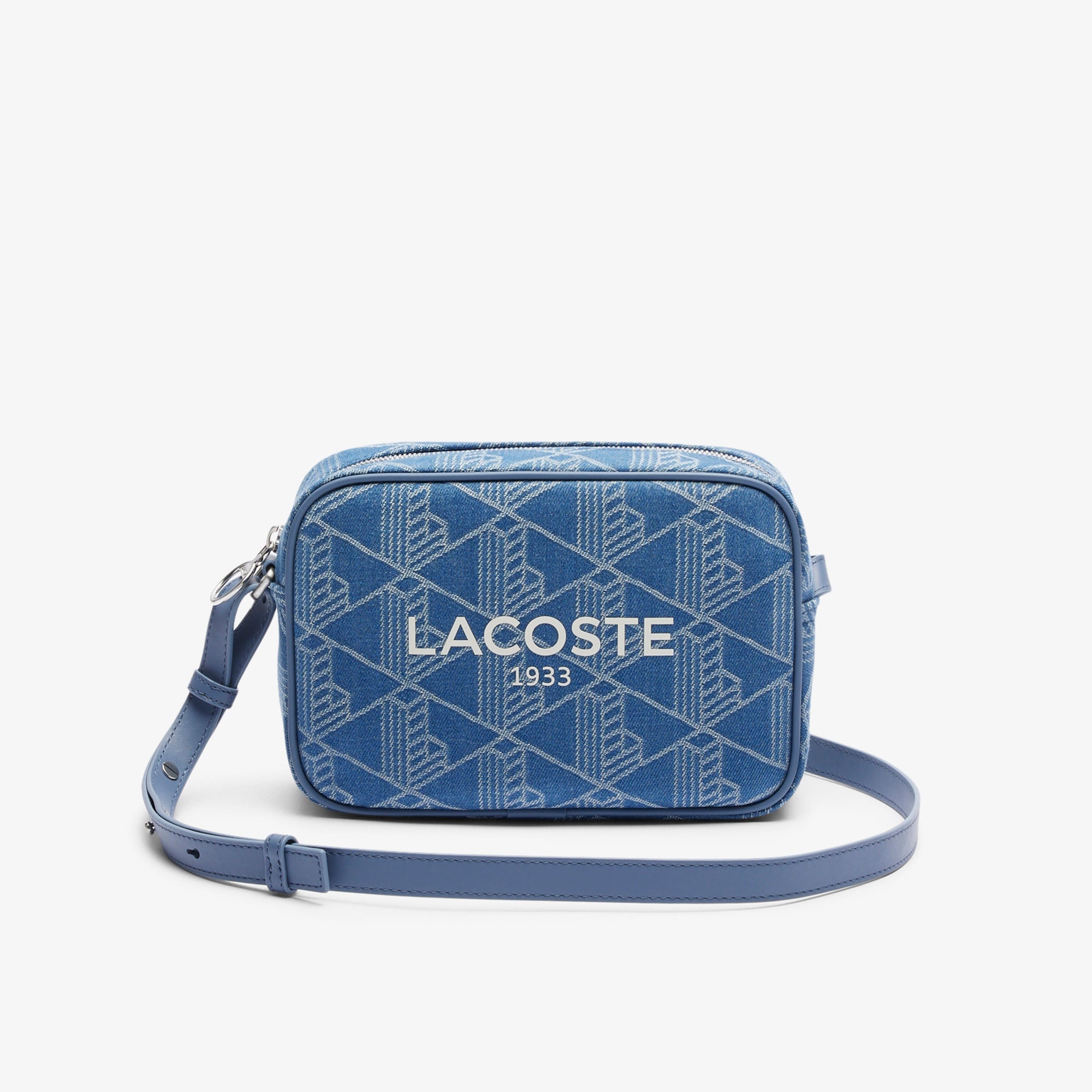 Heritage Kadın Monogram Mavi Postacı Çantası