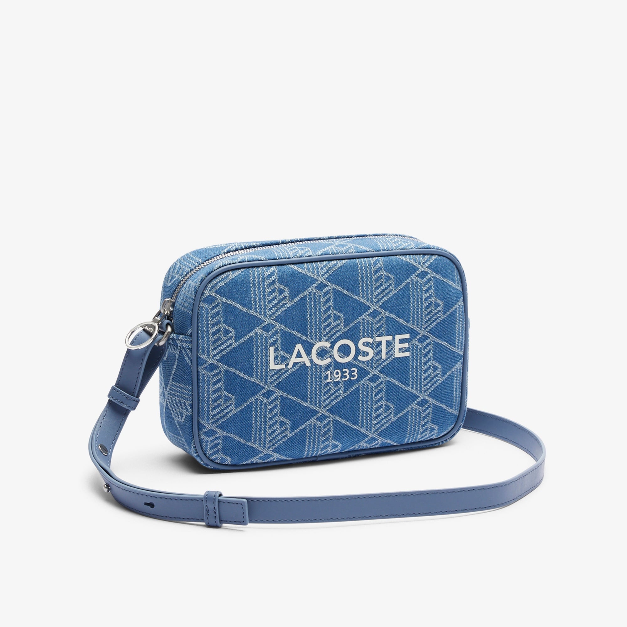 Heritage Kadın Monogram Mavi Postacı Çantası