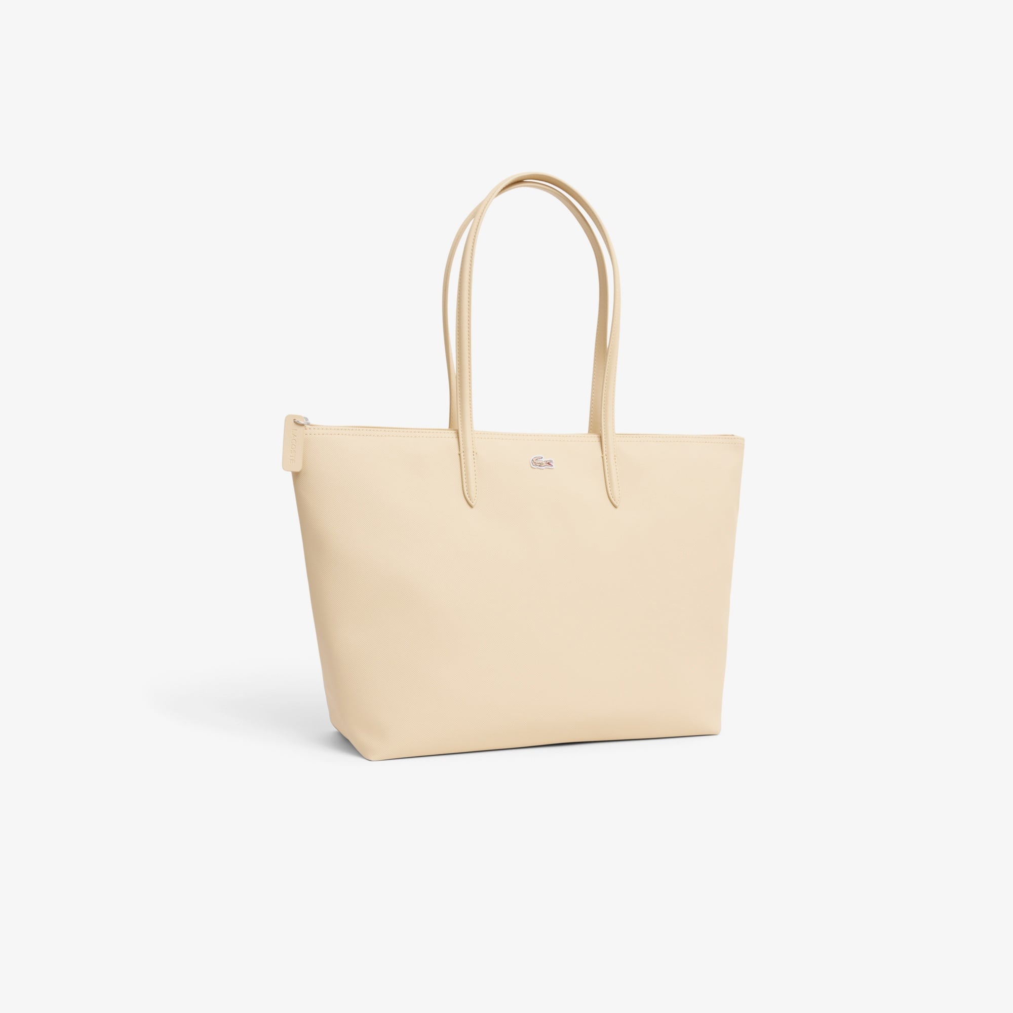 Large L.12.12 Kadın Bej Omuz Çantası