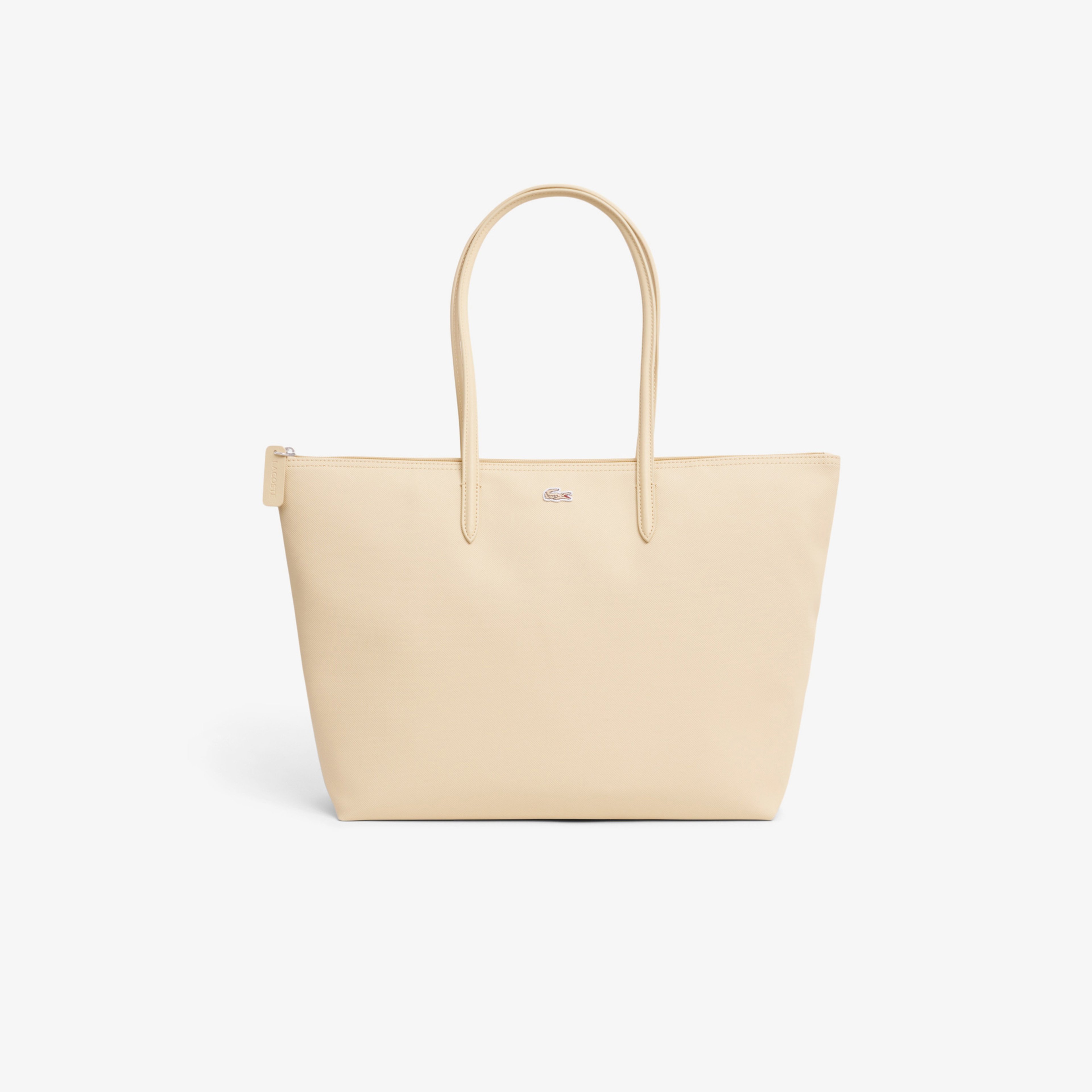 Large L.12.12 Kadın Bej Omuz Çantası