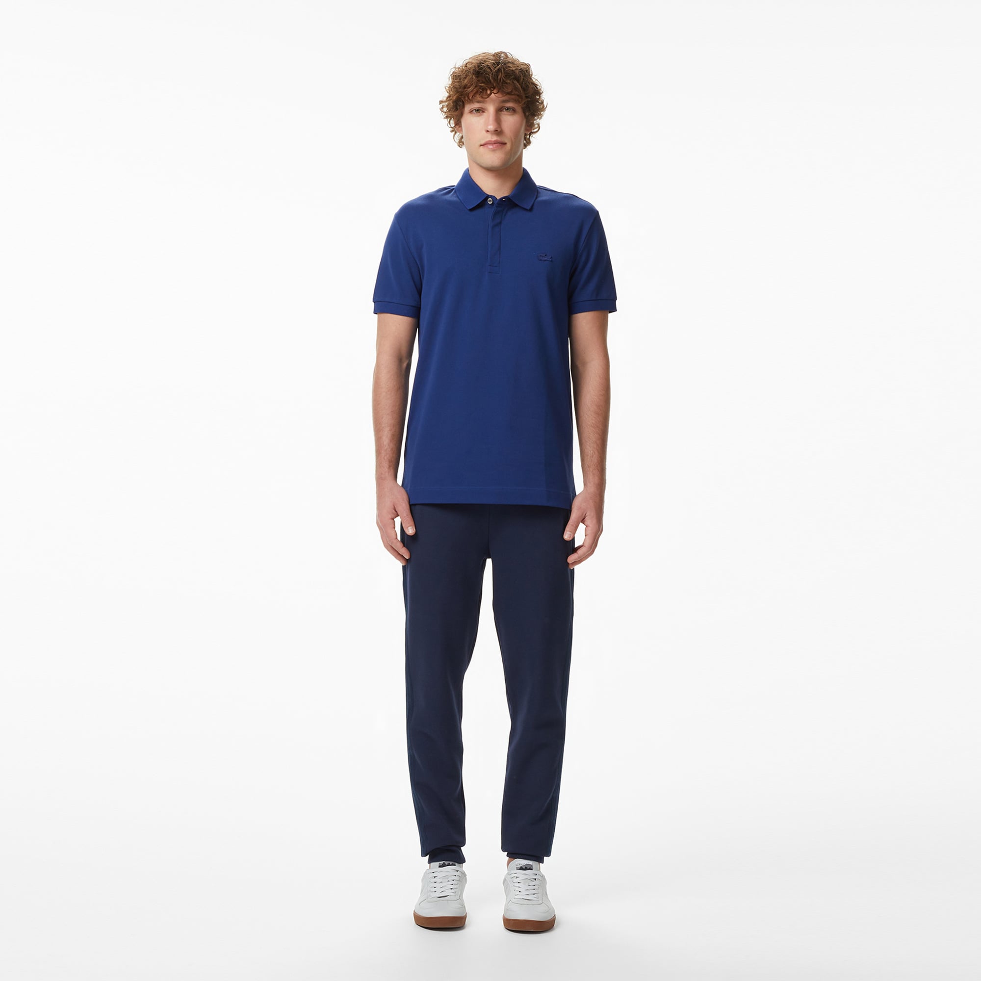 Lacoste Erkek Regular Fit Lacivert Paris Polo görsel 6